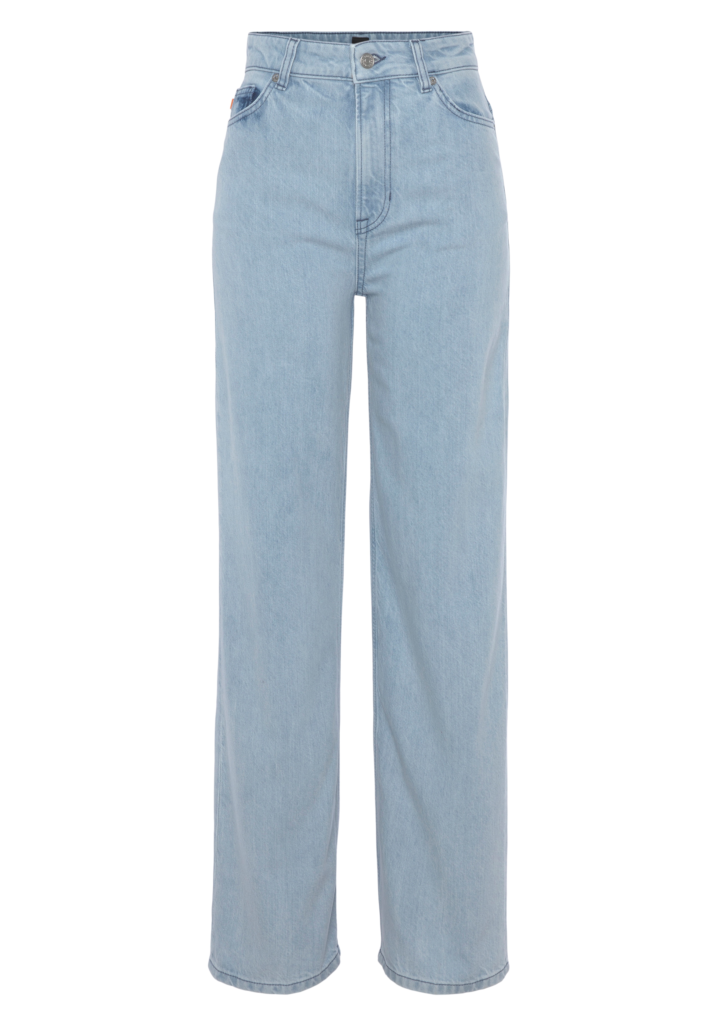 BOSS ORANGE Weite Jeans »Marlene High Rise Hochbund High Waist Premium Denim Jeans«, im 5-Pocket-Style-BOSS ORANGE 1
