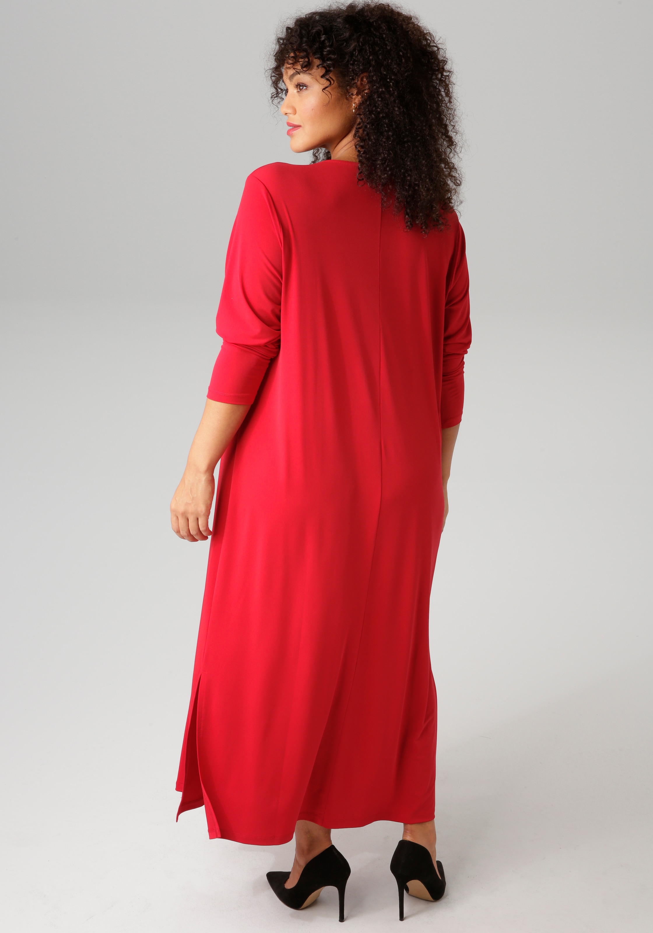 Aniston PLUS Maxikleid, mit raffinieren Seitenschlitzen