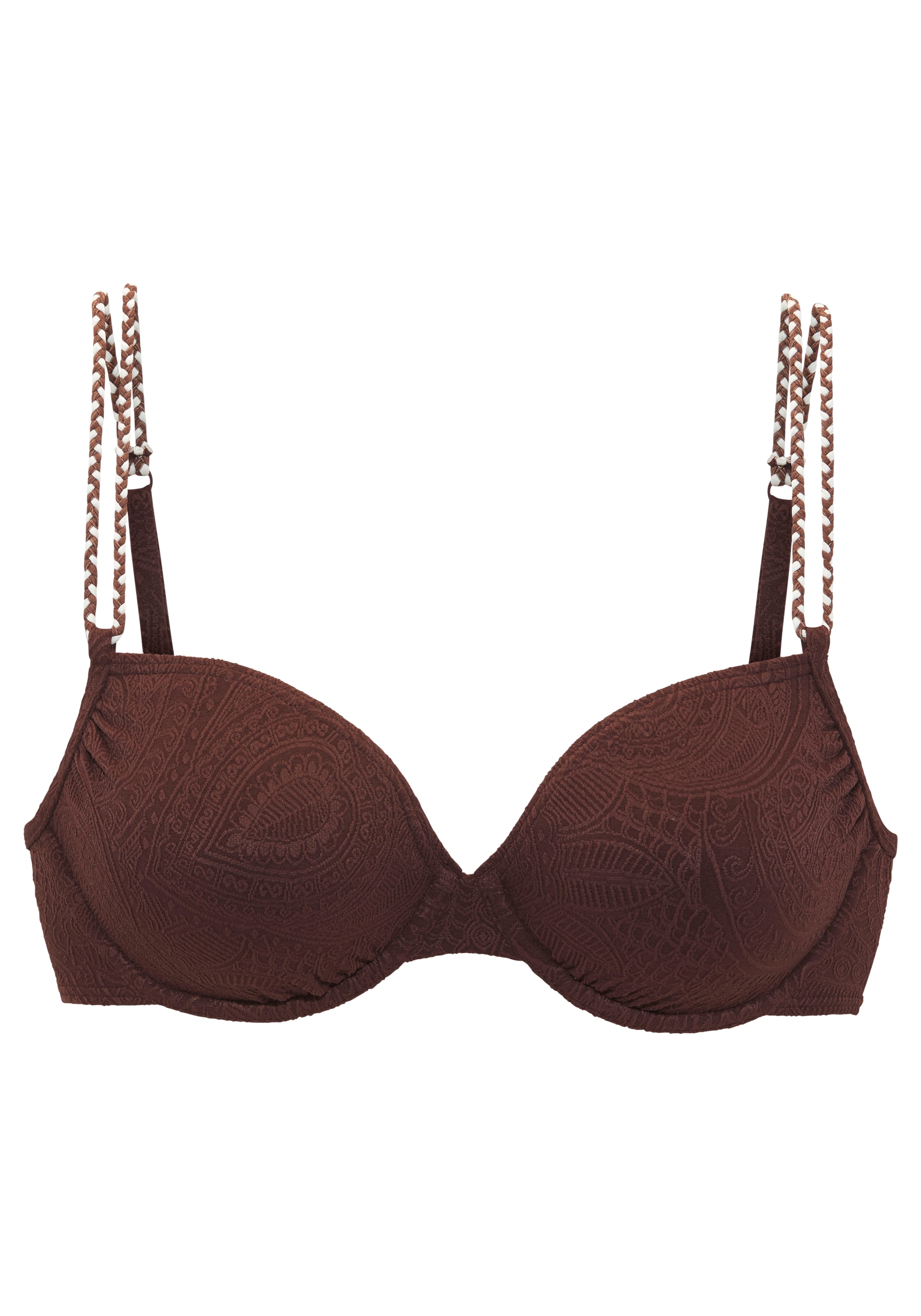 Image of s.Oliver Bügel-Bikini-Top "Ada" mit gemusterter Strukturware