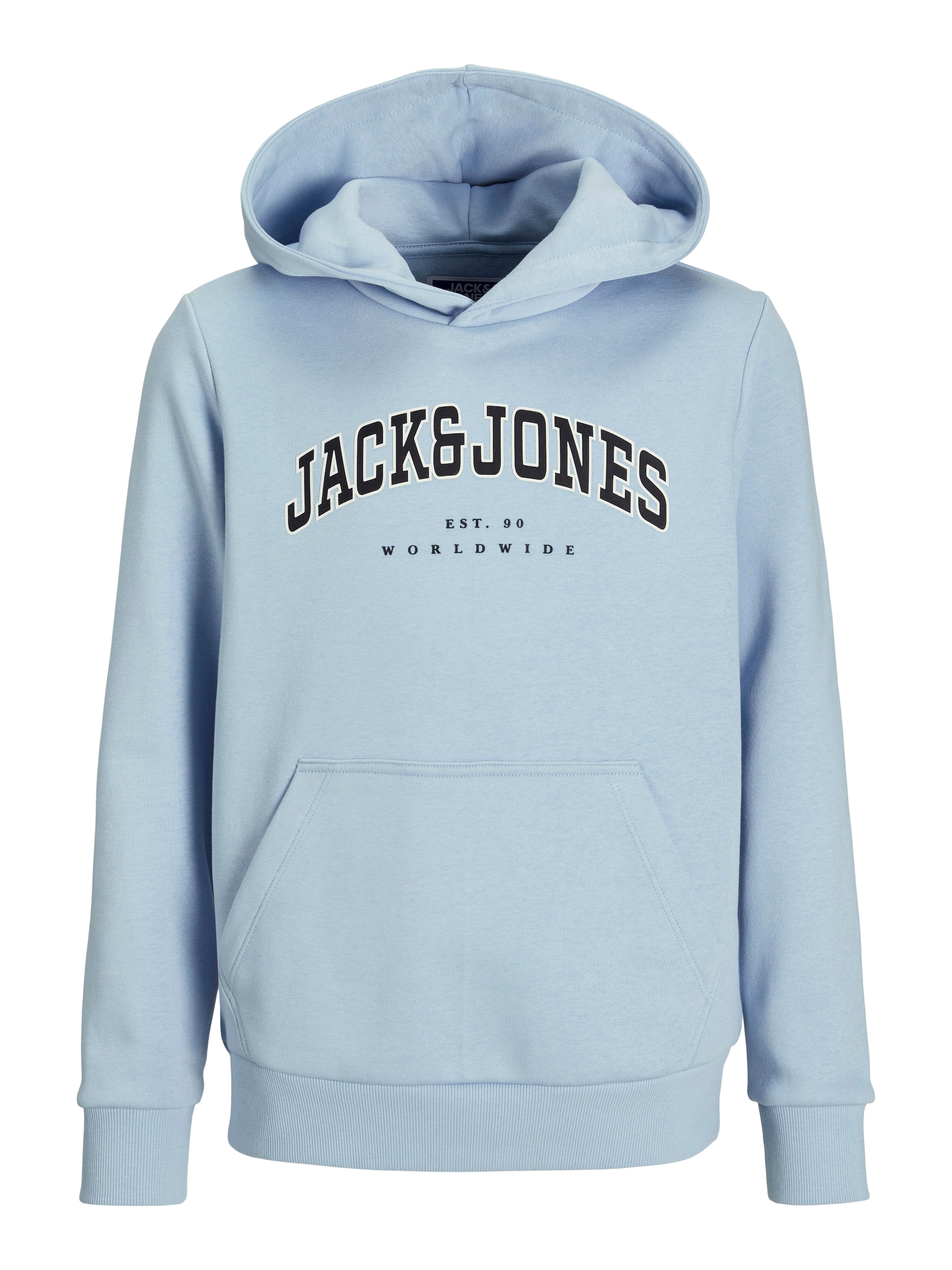 Jack & Jones Junior Kapuzensweatshirt »JJECALEB VARSITY SWEAT HOOD NOOS JNR«
