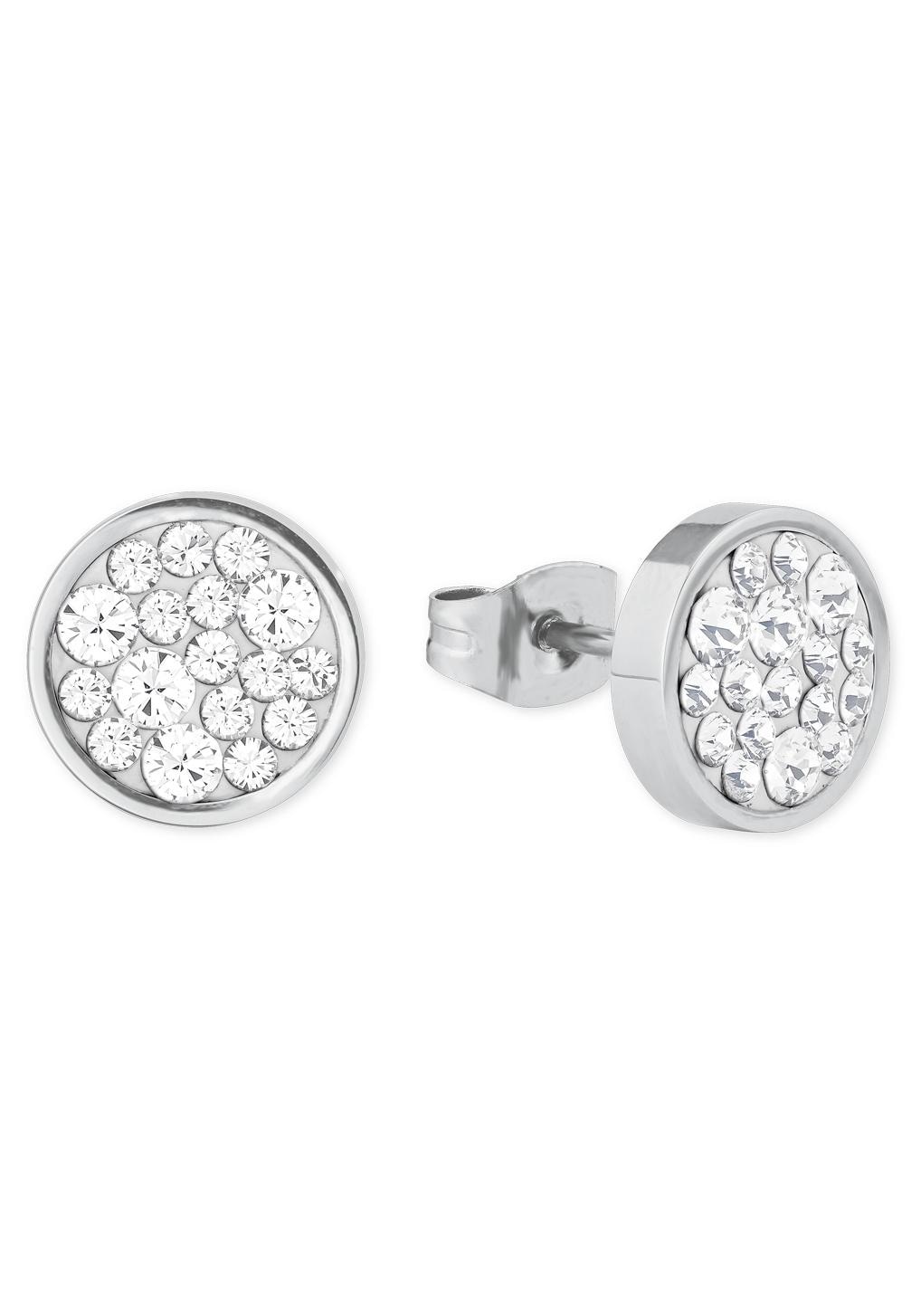 Image of s.Oliver Paar Ohrstecker »2022661«, mit Kristallen bei Ackermann Versand Schweiz