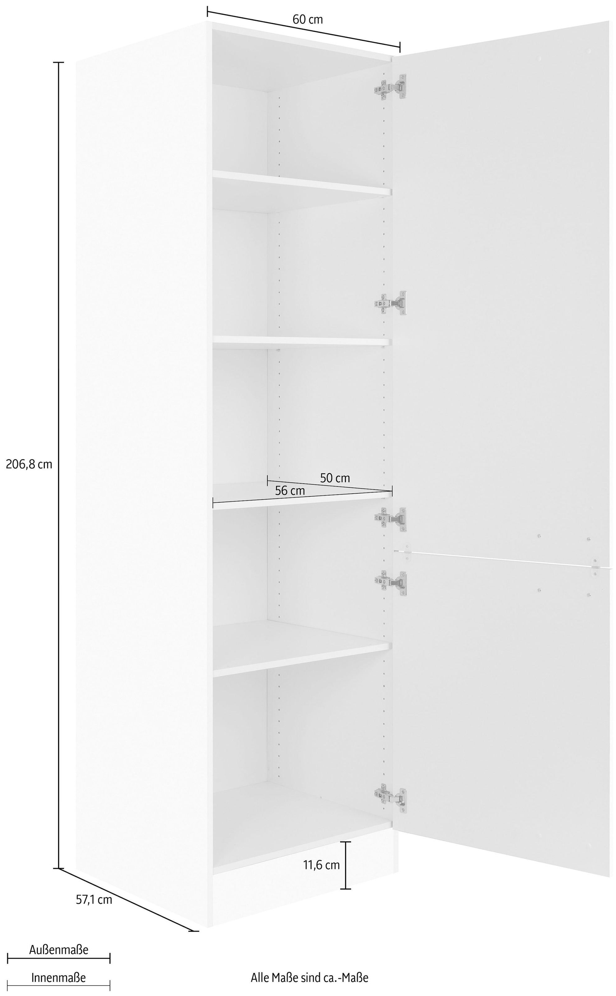 OPTIFIT Hochschrank »Elm«, zur Wäschesortierung, Breite 60 cm