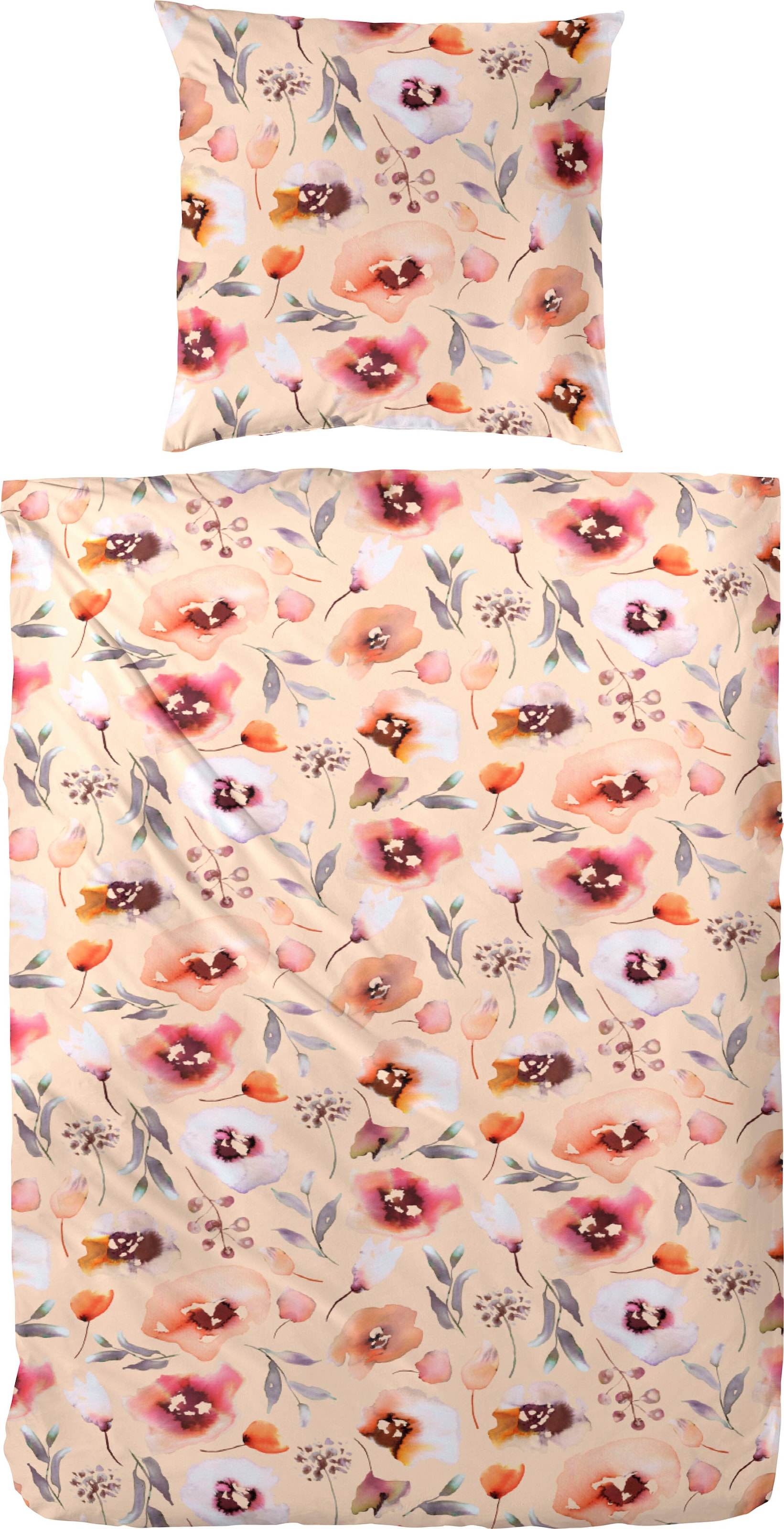 Image of Primera Bettwäsche "Dotsy" 2 Stk. mit zarten Blumen