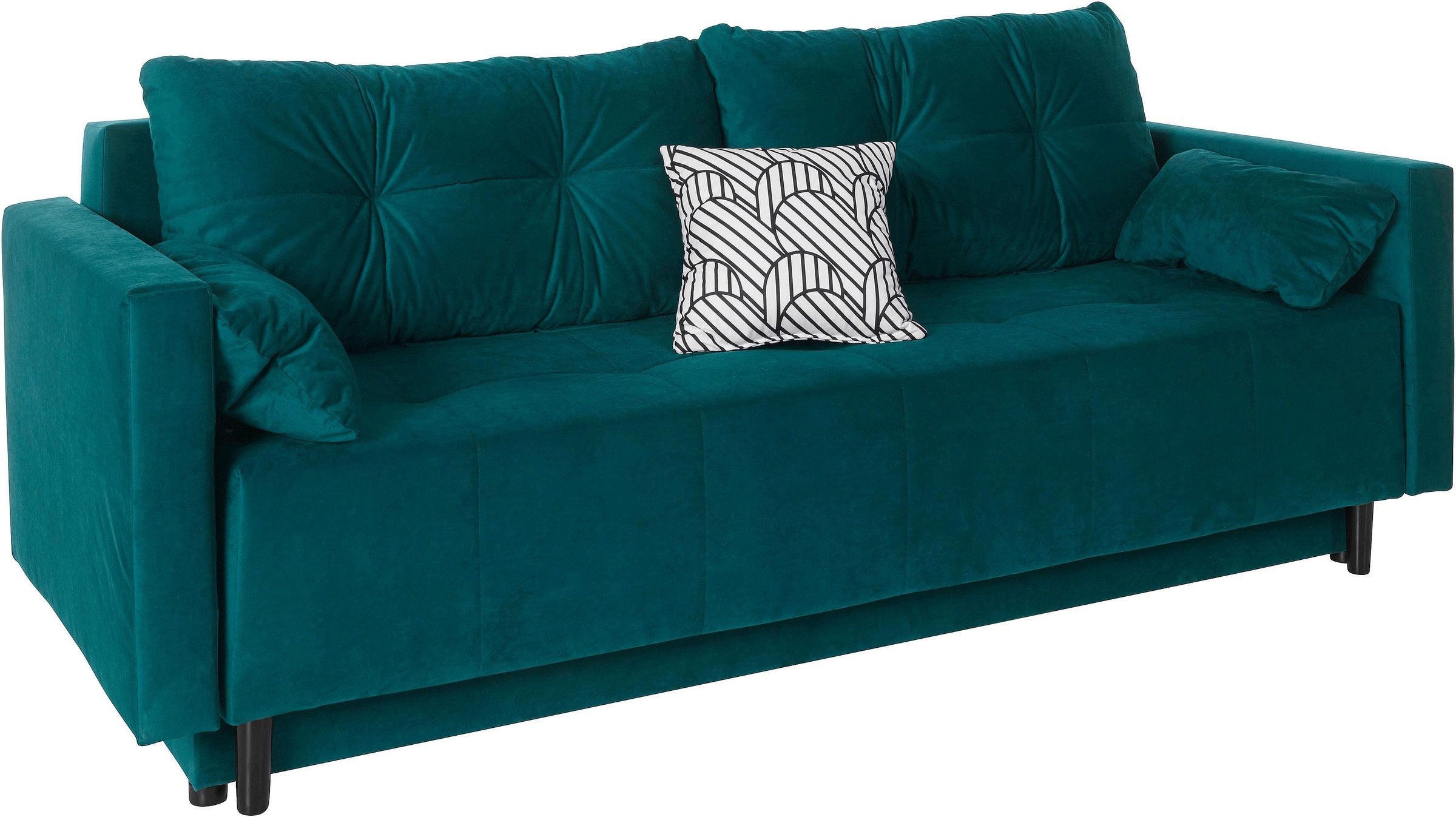 Image of COLLECTION AB Schlafsofa, inklusive Bettfunktion, Bettkasten, Federkern und loser Rücken- und Zierkissen, frei im Raum stellbar bei Ackermann Versand Schweiz