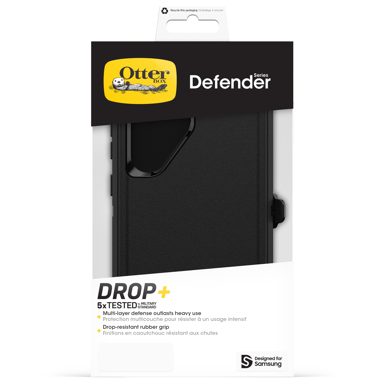 Otterbox Housse pour téléphone portable »Defender Case für Samsung Galaxy S24 Ultra« Handyschutzhülle, Standfunktion, Backcover, Schutzhülle, sturzfest