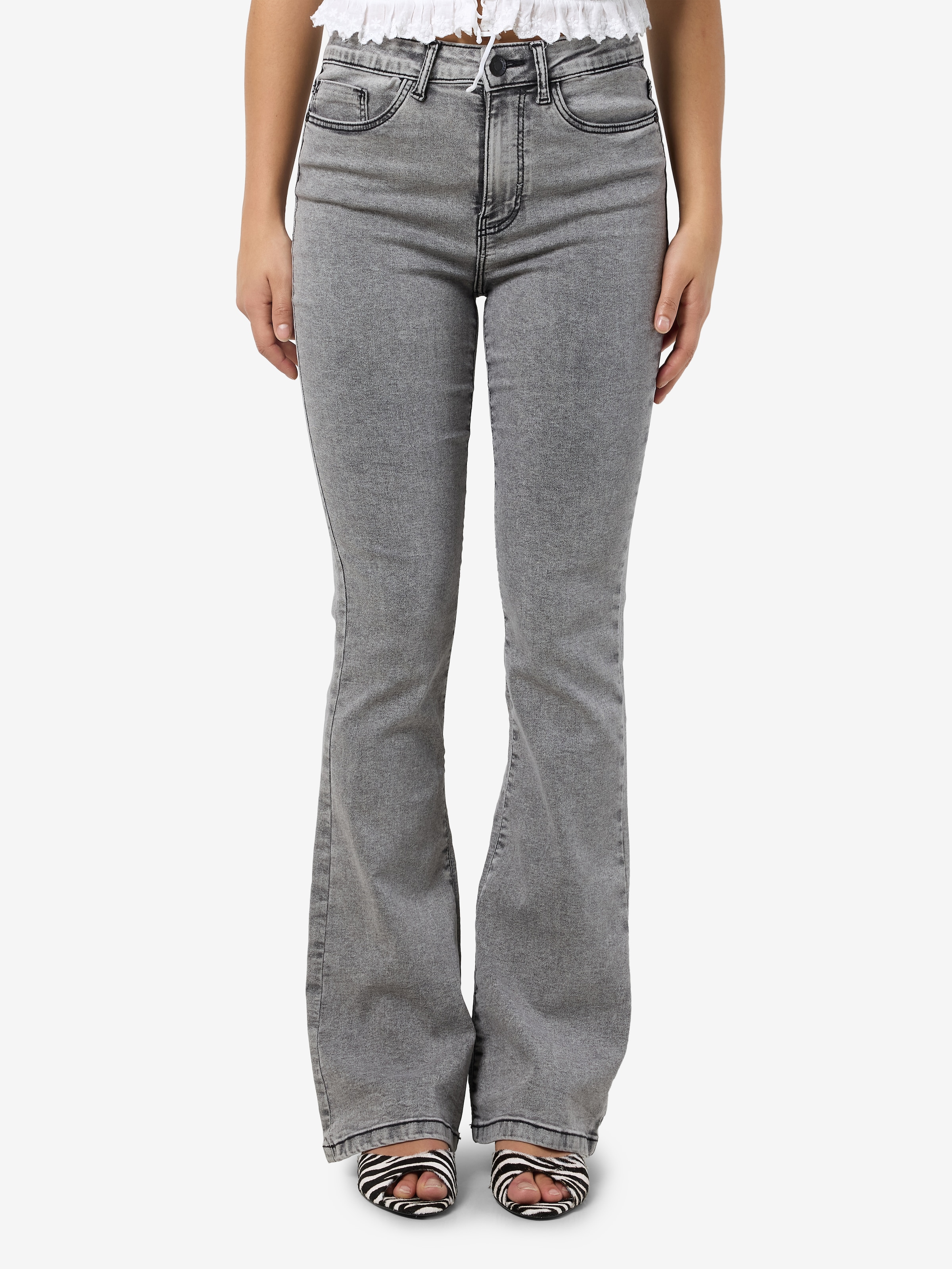 Image of Noisy may Bootcut-Jeans "NMSALLIE HW SKINNY JEAN VI545LG FWD NOOS"