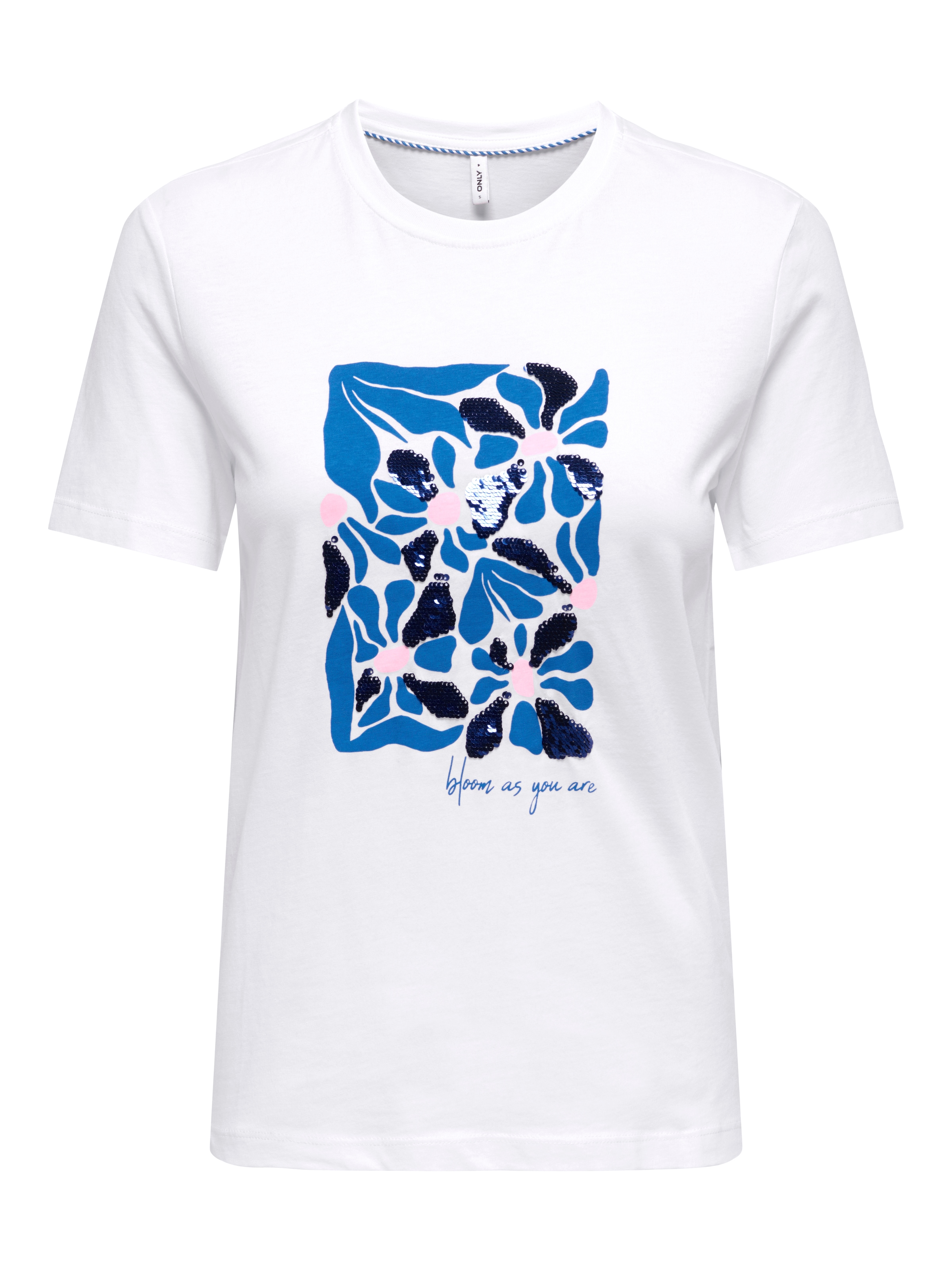 ONLY T-shirt à manches courtes »ONLKITA REG S/S PRINT TOP NOOS«