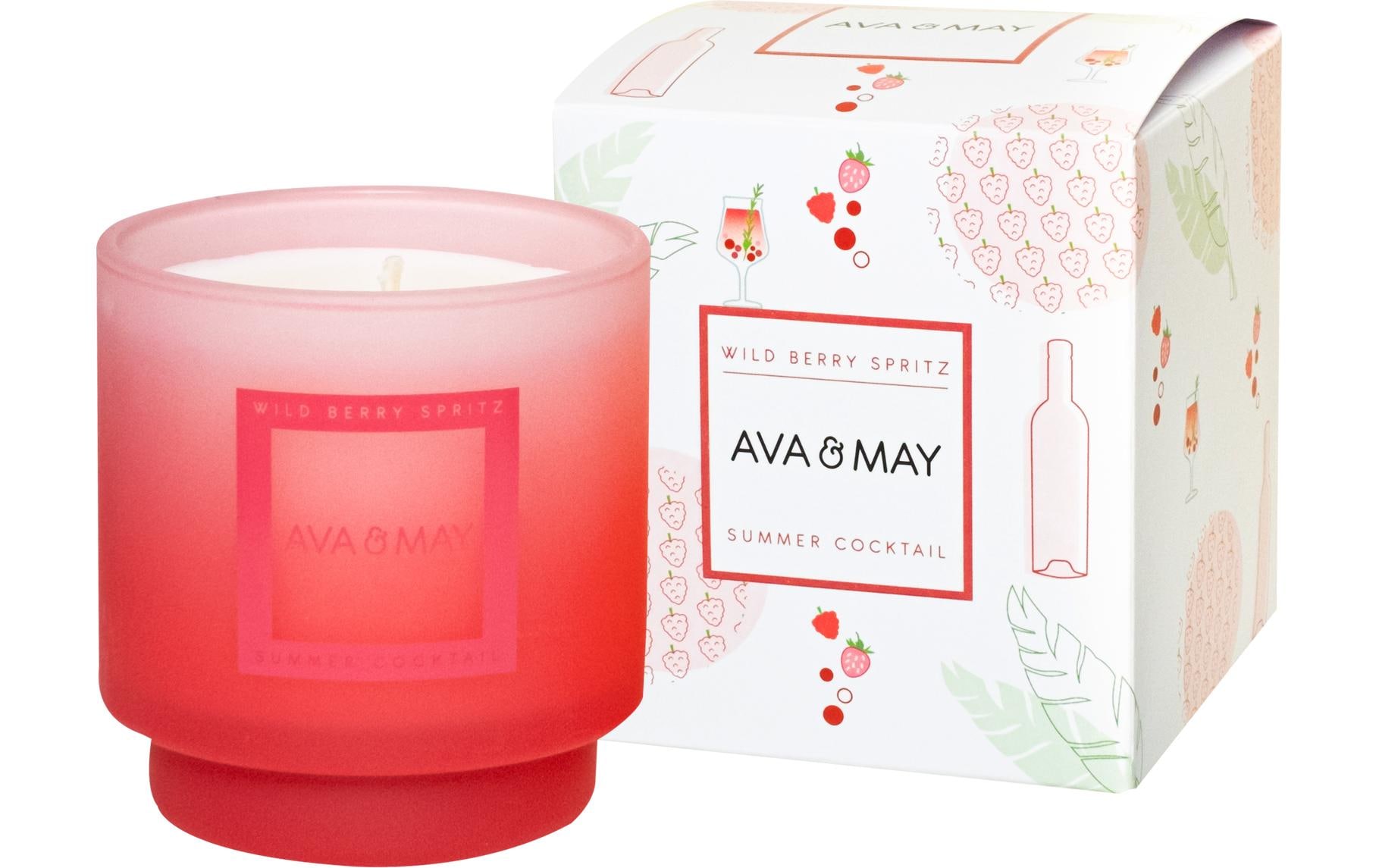 AVA & MAY Duftkerze »Wild Berry Spritz 200 g«