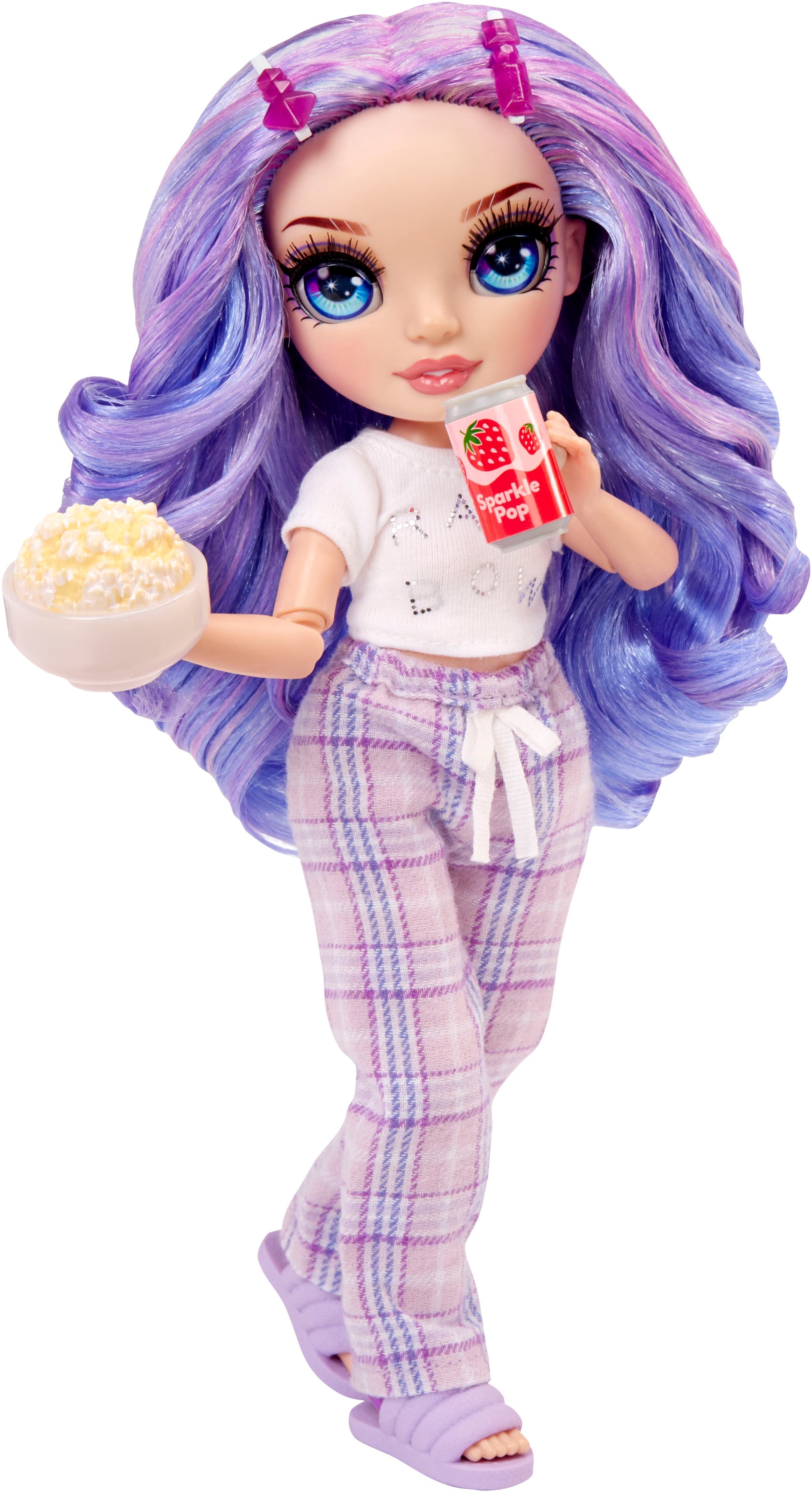 RAINBOW HIGH Poupée à habiller »Junior High PJ Party Fashion Doll Violet (Purple)«