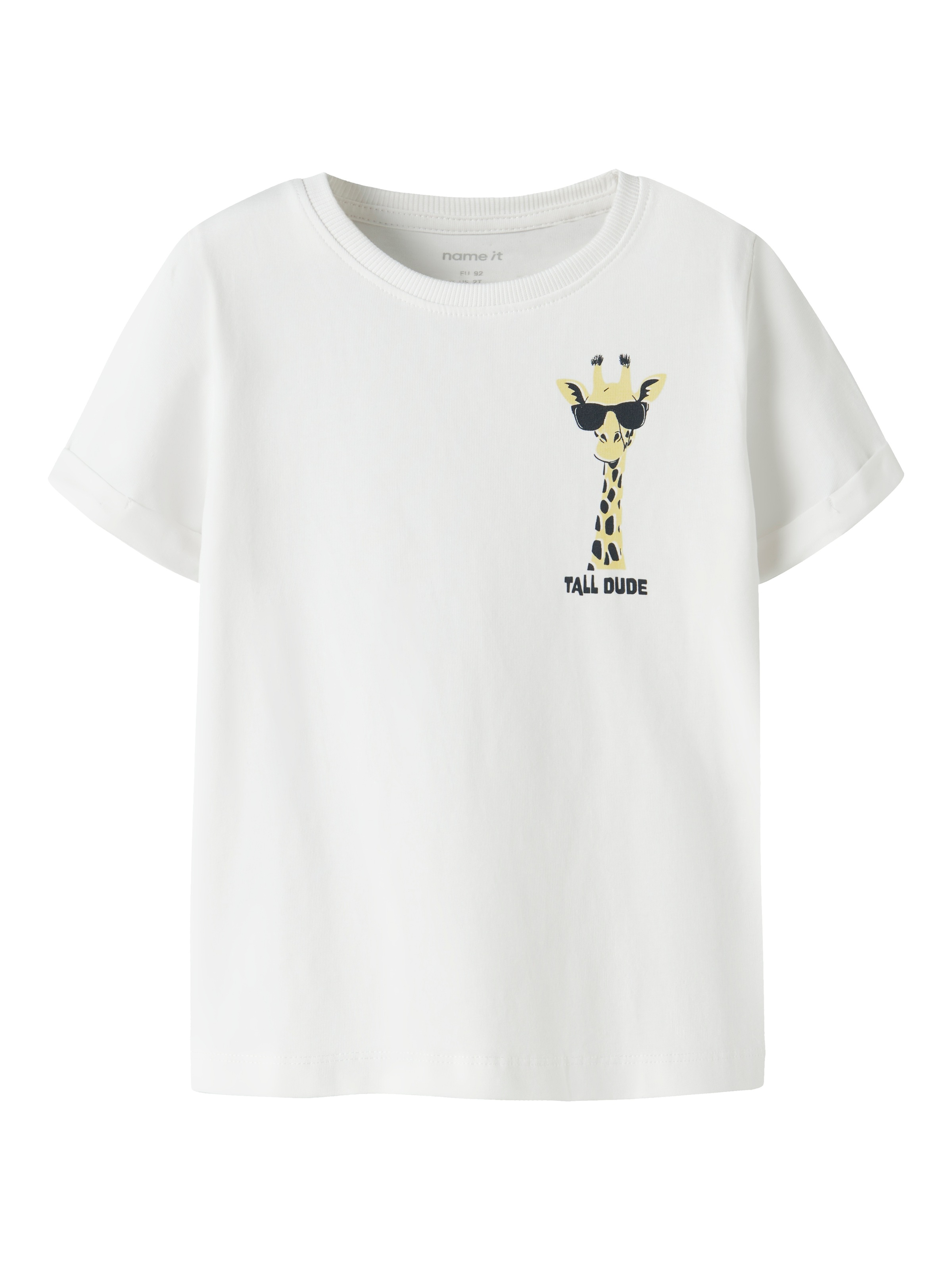Image of Name It T-Shirt "NMMVUX SS TOP" Baumwollmischung, regular fit
