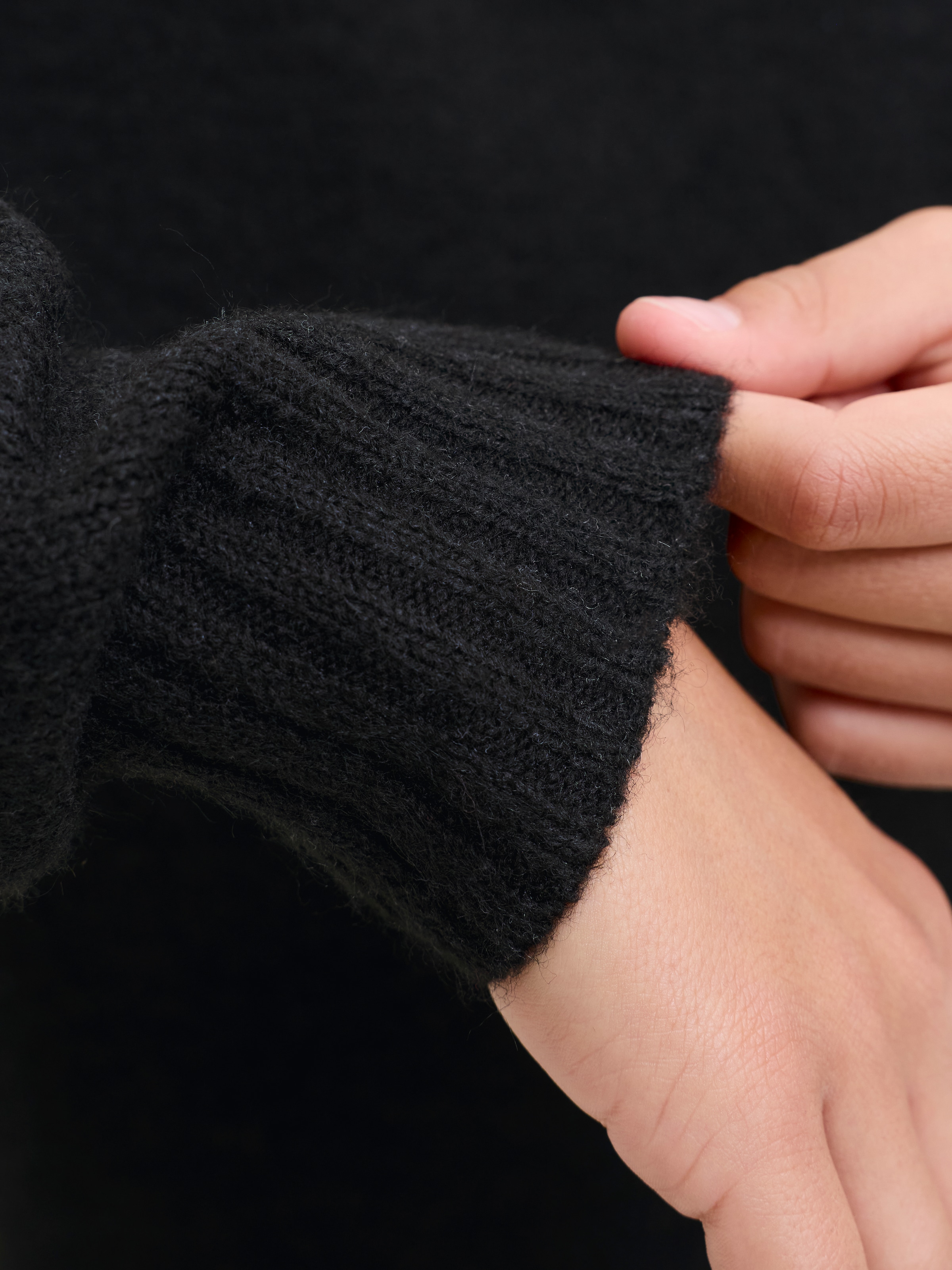 Jack & Jones Junior »JJESOHO OLLIE KNIT CREW NECK SN JNR« Materialmix, relaxed fit