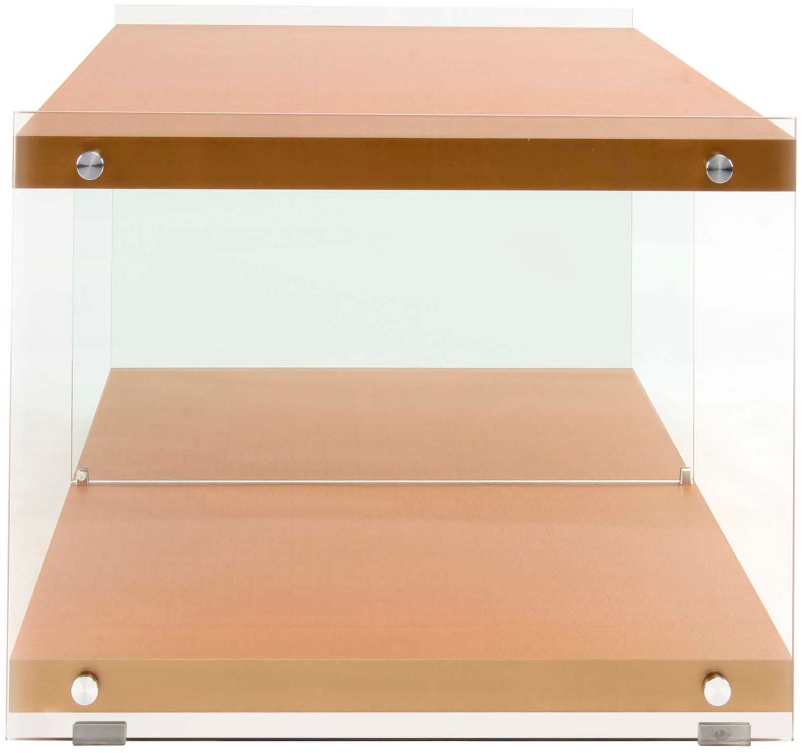 Kayoom TV-Schrank »TV-Tisch Elementary, eckige Form, viel Ablagefläche«, (1 St.), TV-Tisch, gehärtetes Glas, pflegeleicht