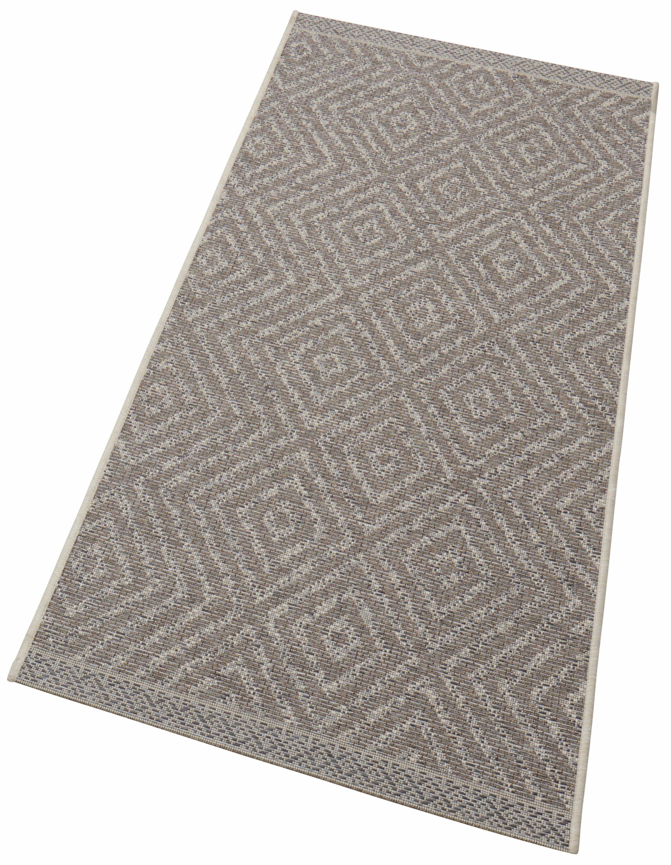 Image of freundin Home Collection Läufer »Sea«, rechteckig, 4 mm Höhe, In-und Outdoor geeignet, Wohnzimmer, Balkon, Terrasse, Garten, Strapazierfähig und pflegeleicht, Flachgewebe bei Ackermann Versand Schweiz