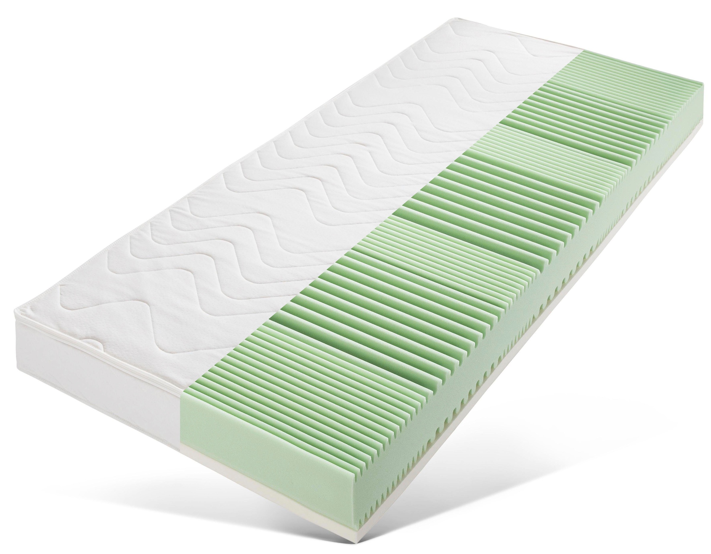 Image of my home Kaltschaummatratze »ProVita De Luxe Top KS«, 22 cm cm hoch, Raumgewicht: 40 kg/m³, (1 St.), mit integrierter Latexauflage (RG 55) bei Ackermann Versand Schweiz