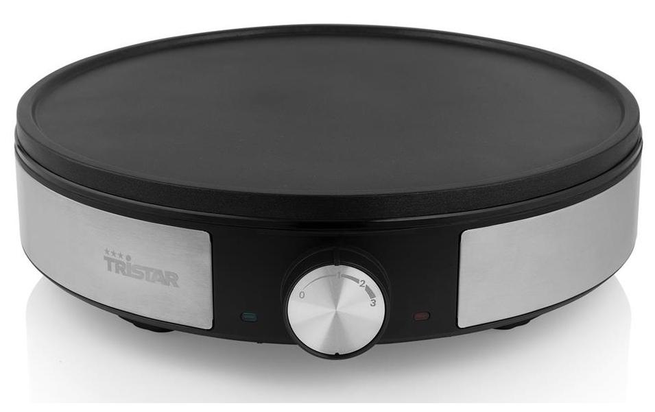 Image of Tristar Crêpesmaker "Maker BP-2638 1200 W, Schwarz/Silber" 1200 W