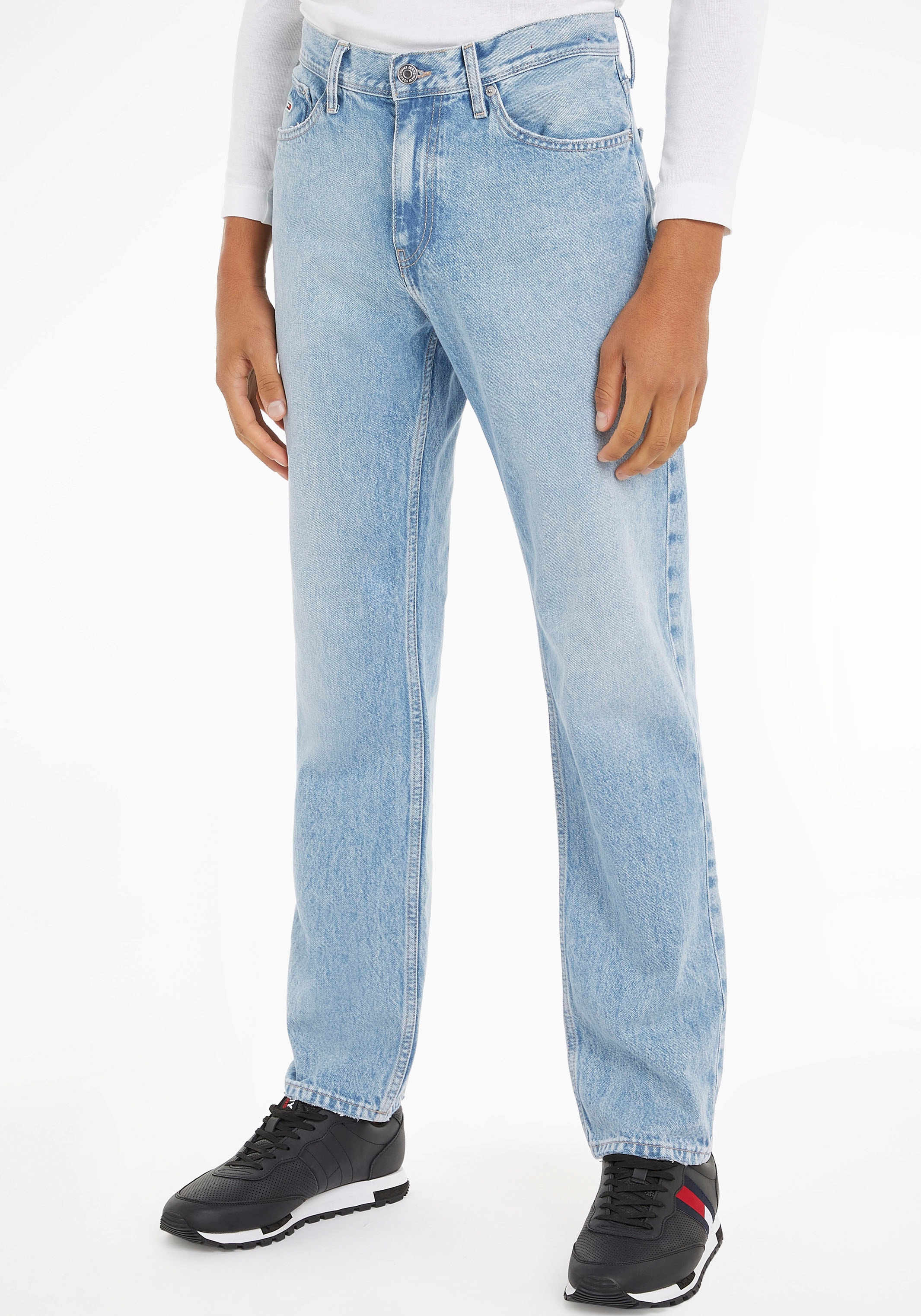 Relax-fit-Jeans »ETHAN RLXD STRGHT BG5017«, (1 tlg.), mit Tommy Jeans Logostickerei