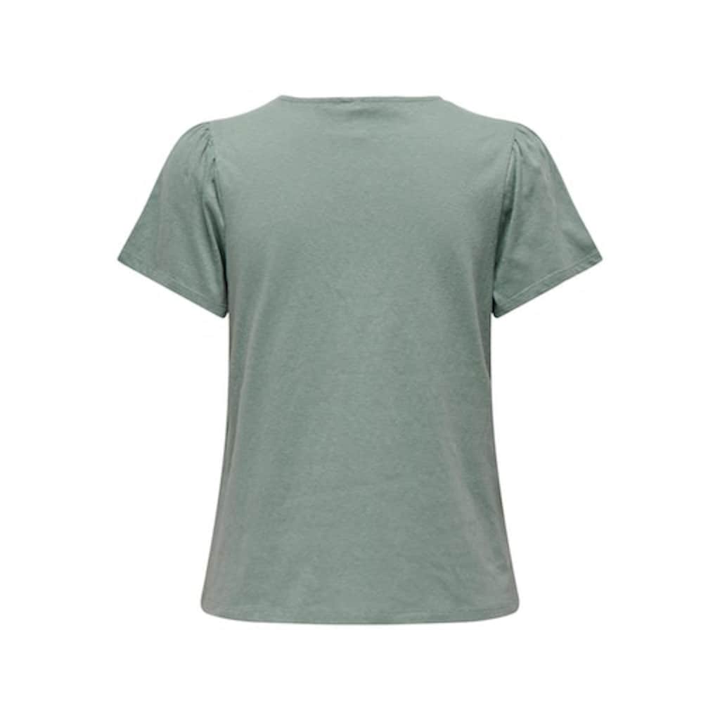 ONLY V-Shirt »ONLBENITA S/S V-NECK TOP JRS«