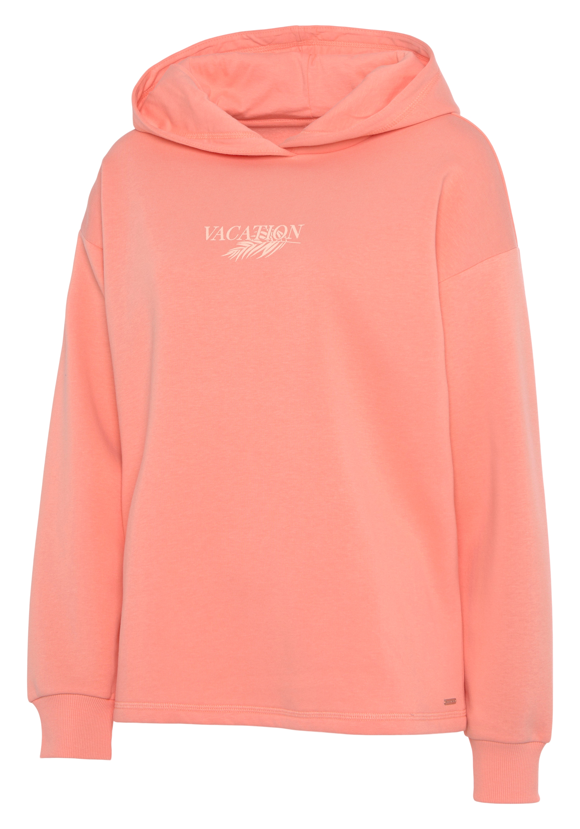 LASCANA Hoodie »-Kapuzensweatshirt, Loungeshirt«, mit Frontprint, Loungewear