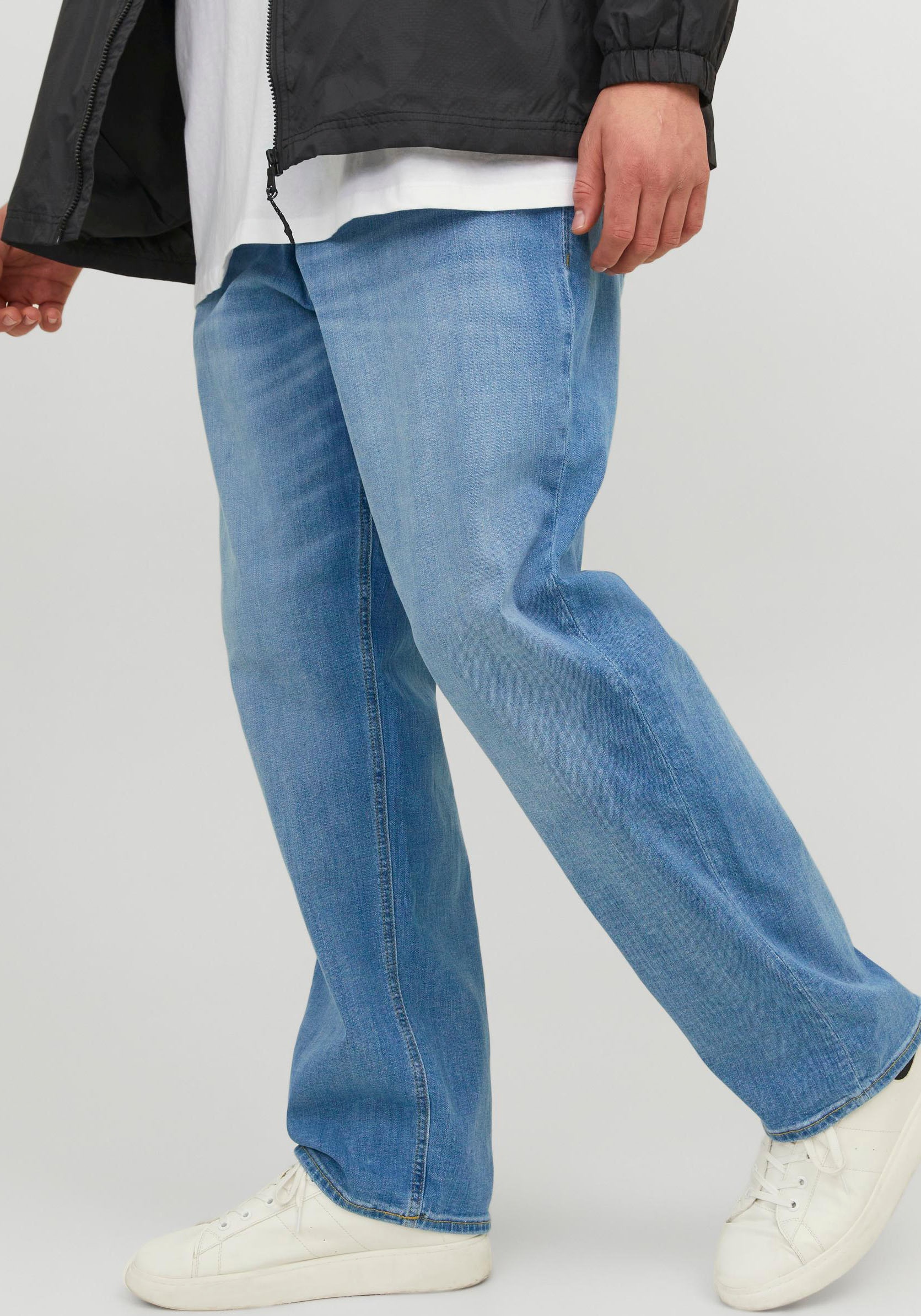 Image of Jack & Jones PlusSize Tapered-fit-Jeans "MIKE ORIGINAL"
