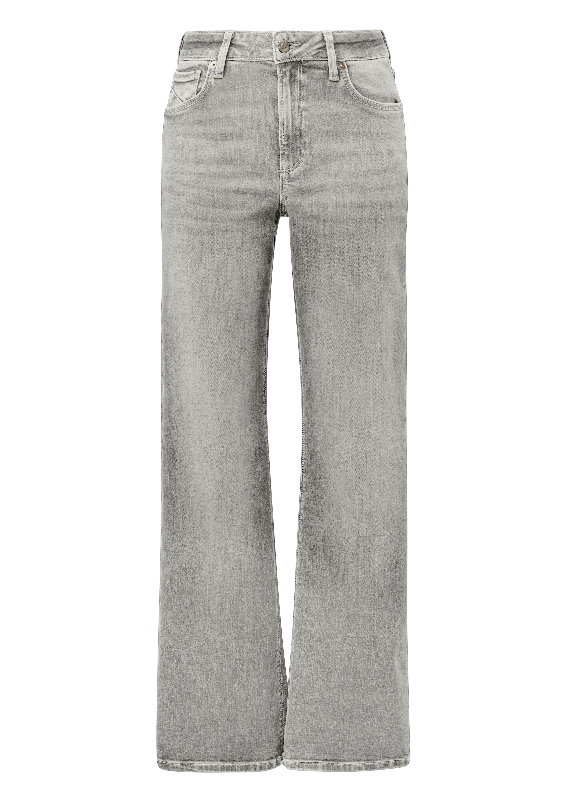 QS Stretch-Jeans »CATIE Wide Leg« 5-Pocket-Form