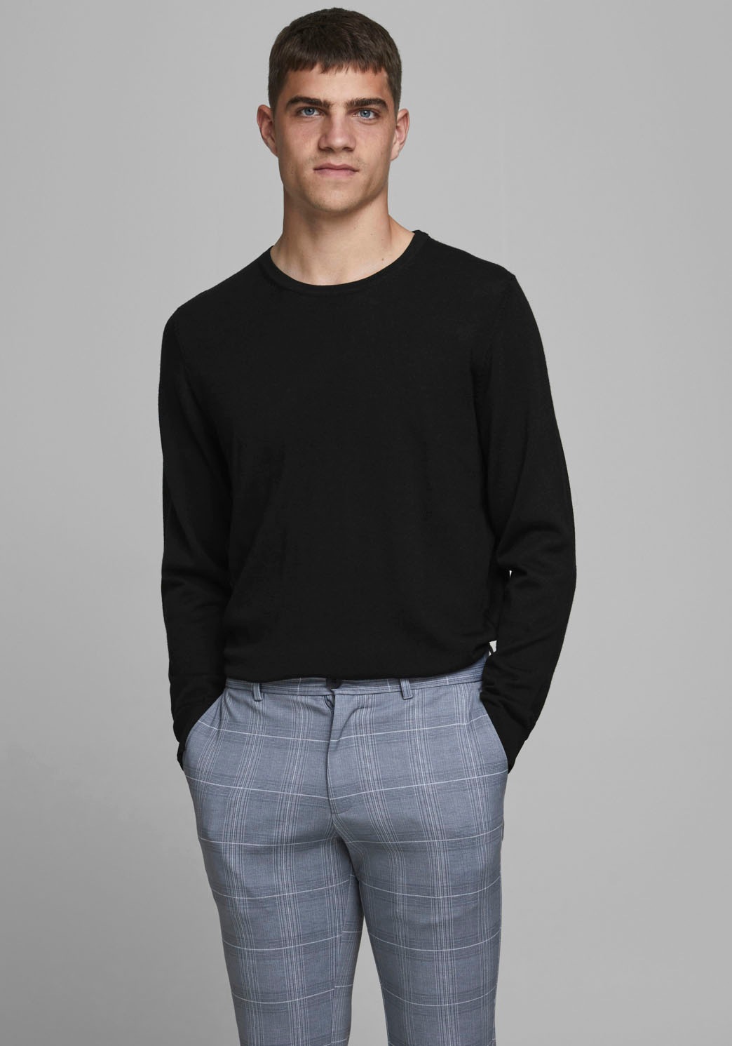 Image of Jack & Jones Rundhalspullover »MERINO KNIT« bei Ackermann Versand Schweiz