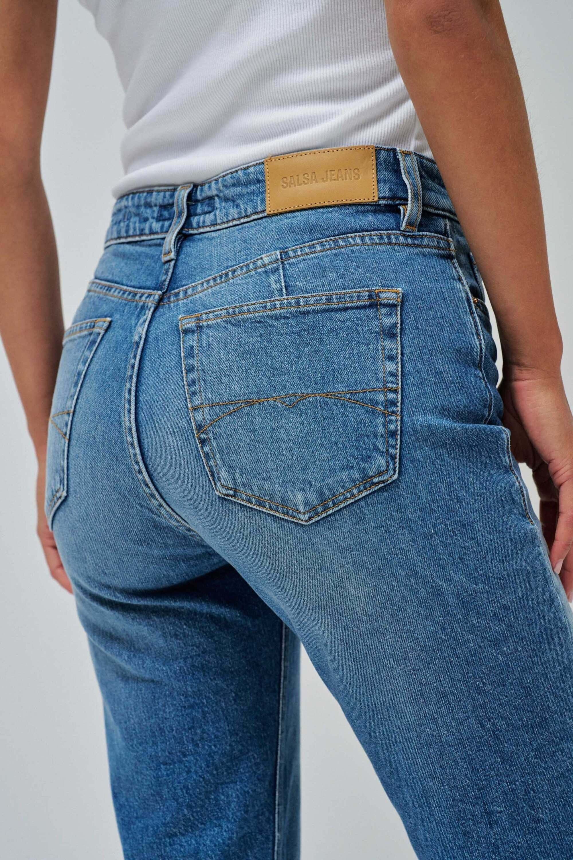 Salsa Slim-fit-Jeans »Salsa Jeans Jeans True Cropped Slim«