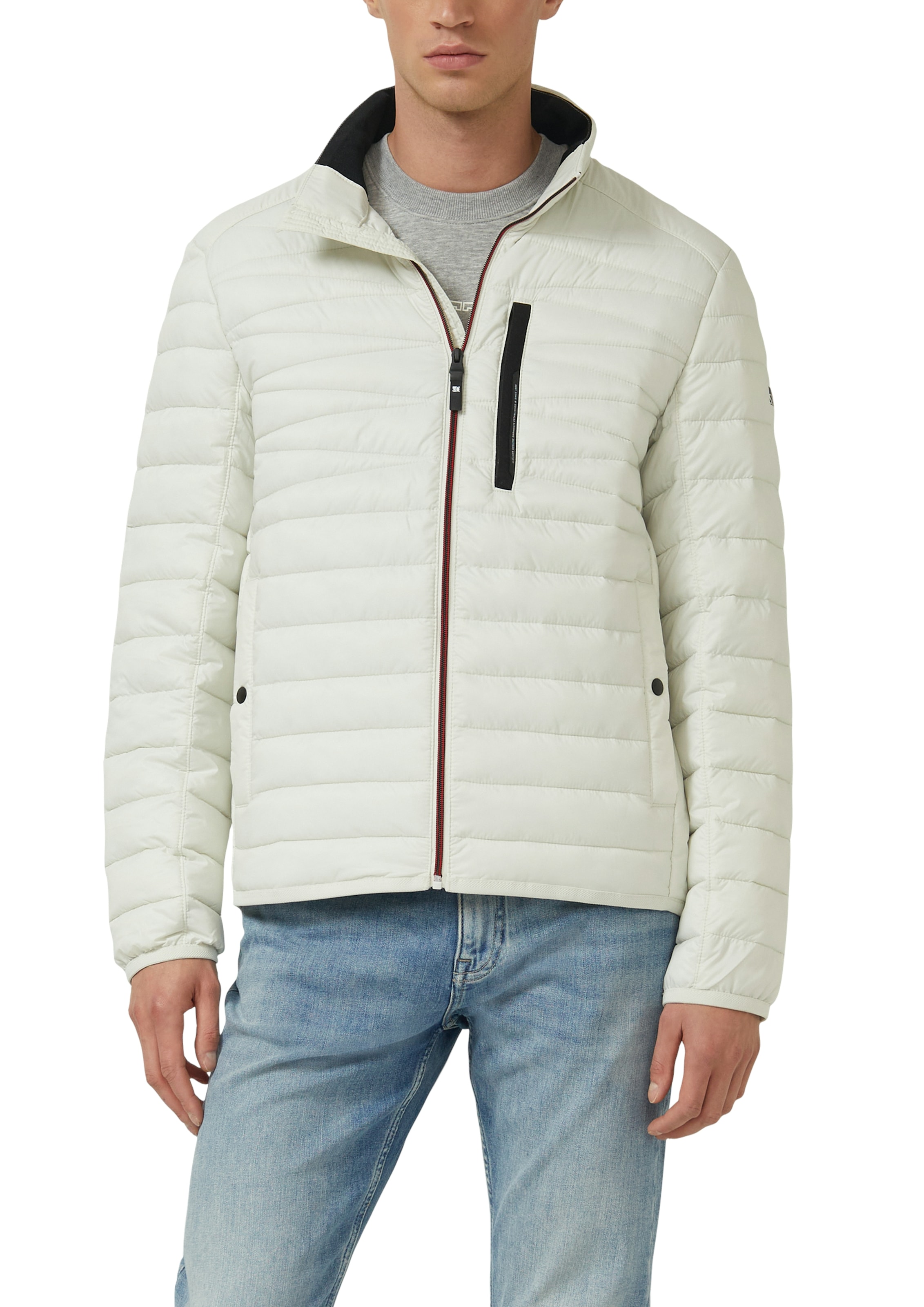 Image of s.Oliver Steppjacke ohne Kapuze mit Stehkragen und Reissverschluss