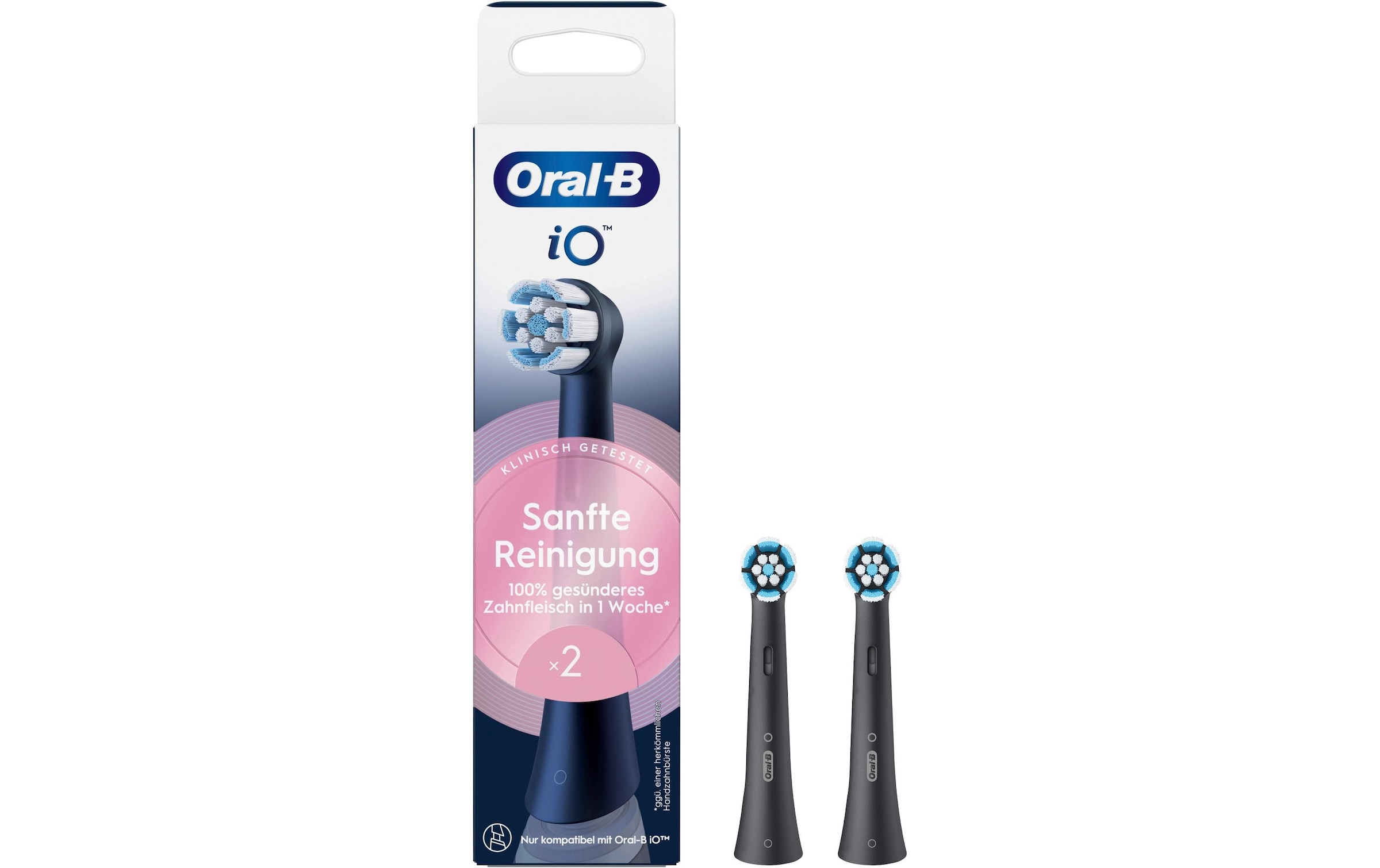 Oral-B Aufsteckbürste »iO Sanfte Reinigung 2 Stück«