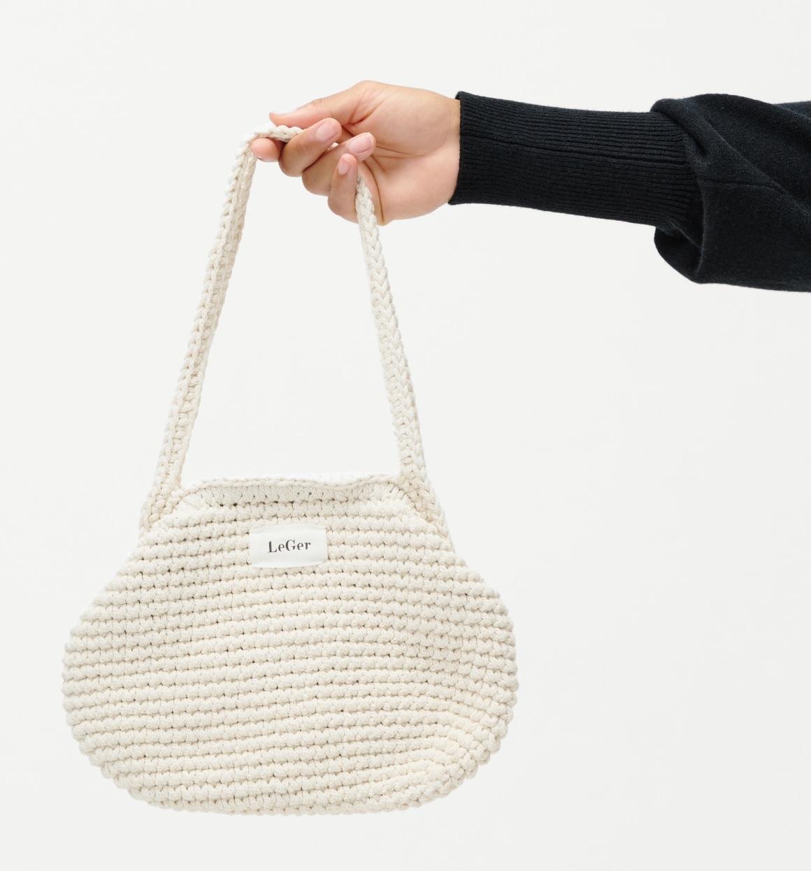 LeGer Sac à main »Perle Bag« in Häkeloptik