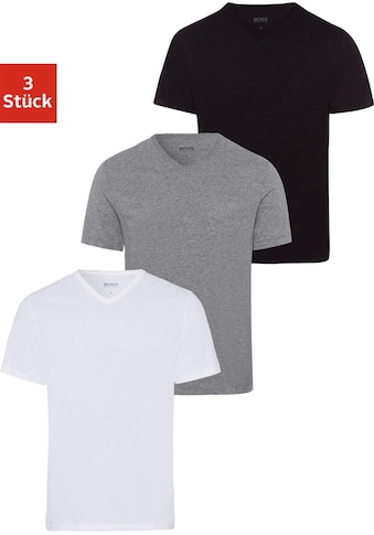 BOSS V-Shirt »T-Shirt VN 3P CO«, (Packung, 3 tlg.) kaufen