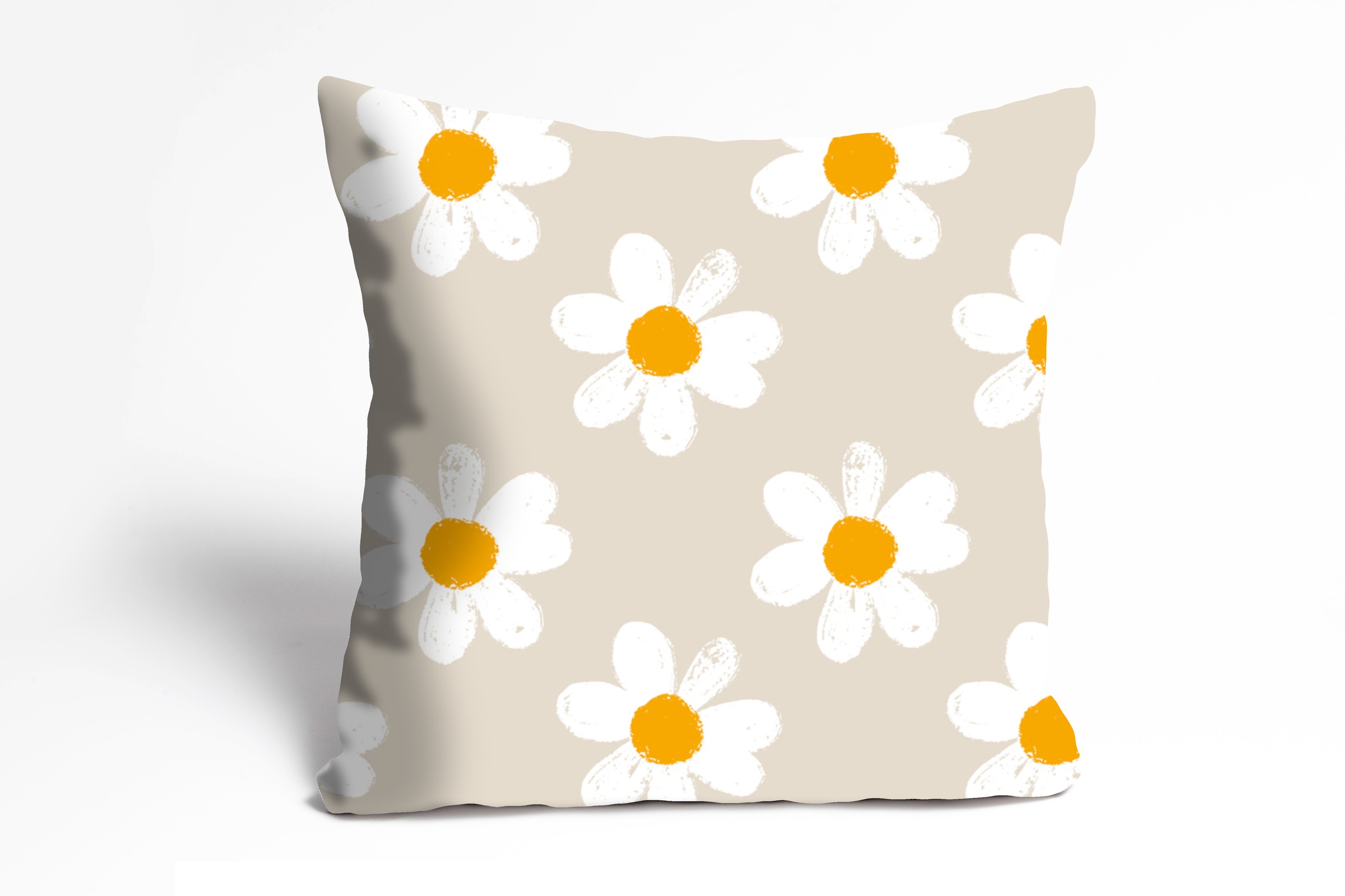 Image of queence Dekokissen "Levke" mit Gänseblümchen