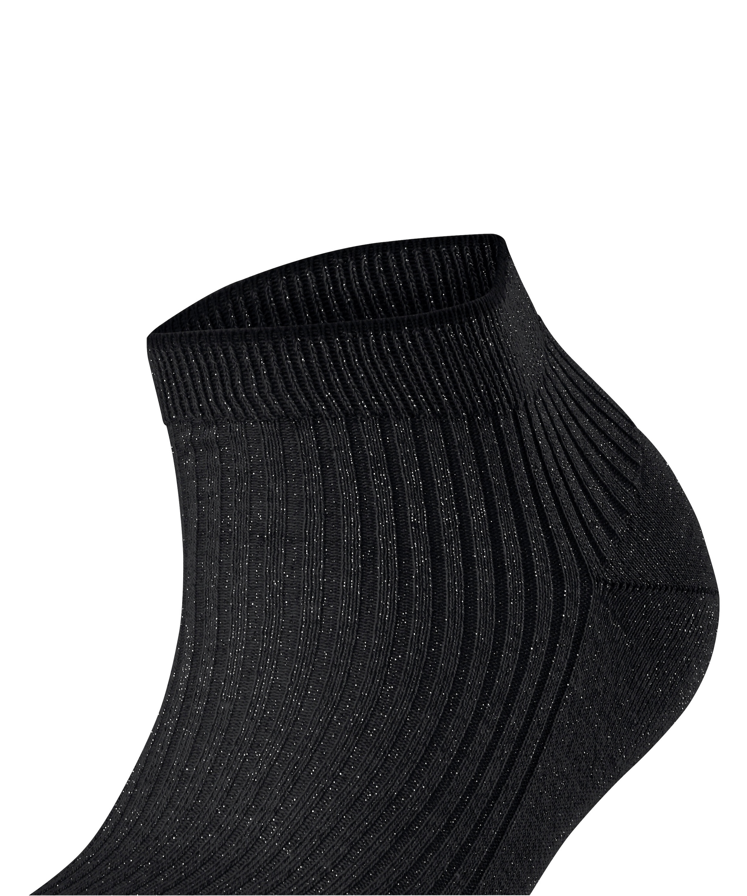 FALKE Sneakersocken »Shiny Rib« mit gerippter Struktur, aus Viskose-Mischung, atmungsaktiv