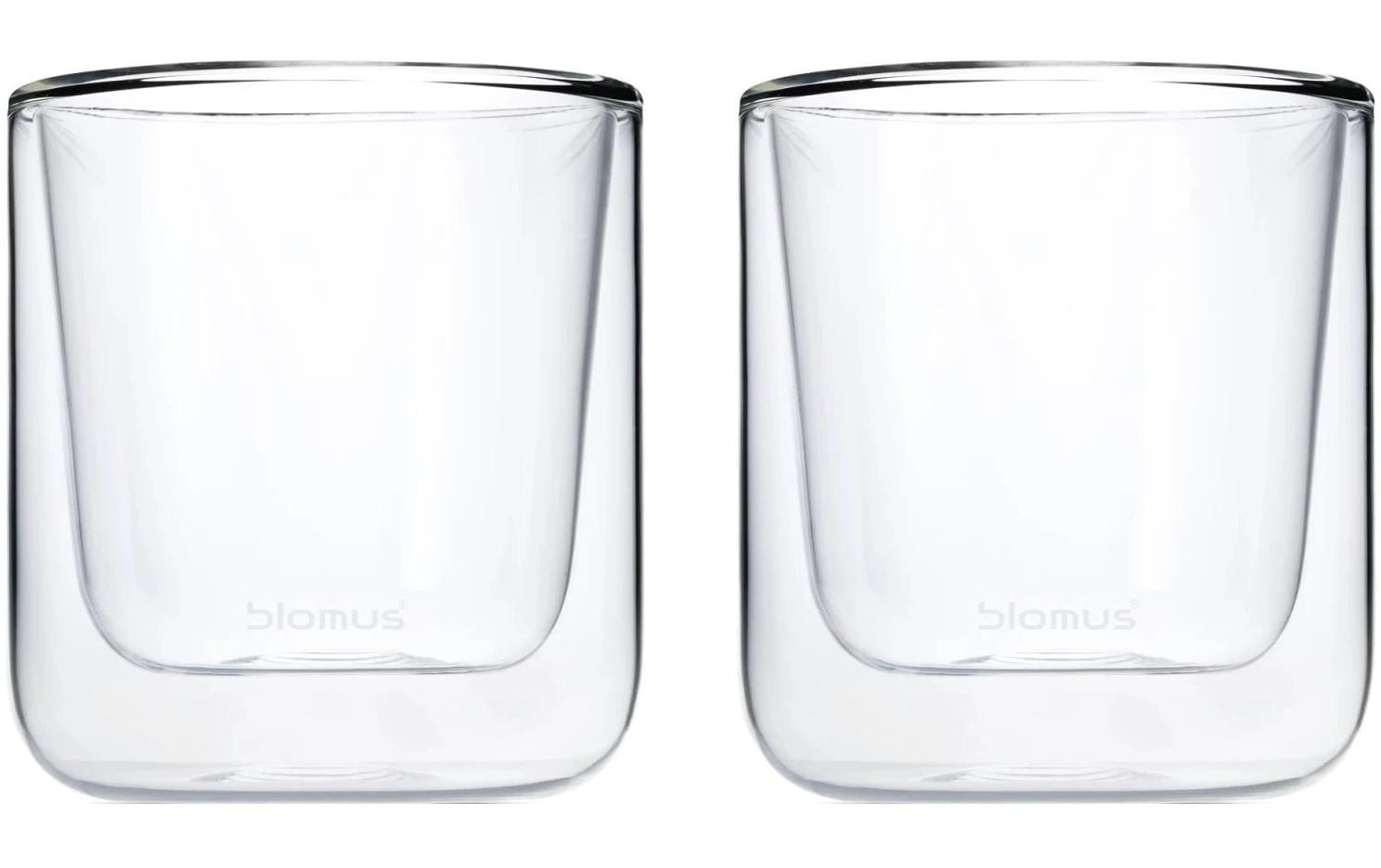 Tasse »Nero 200 ml 2 Stück Transparent«, (2 tlg.)