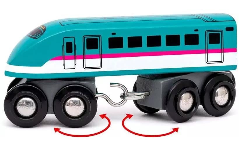 BRIO® Train jouet »BRIO Eisenbahn Shinkansen Hayabusa«