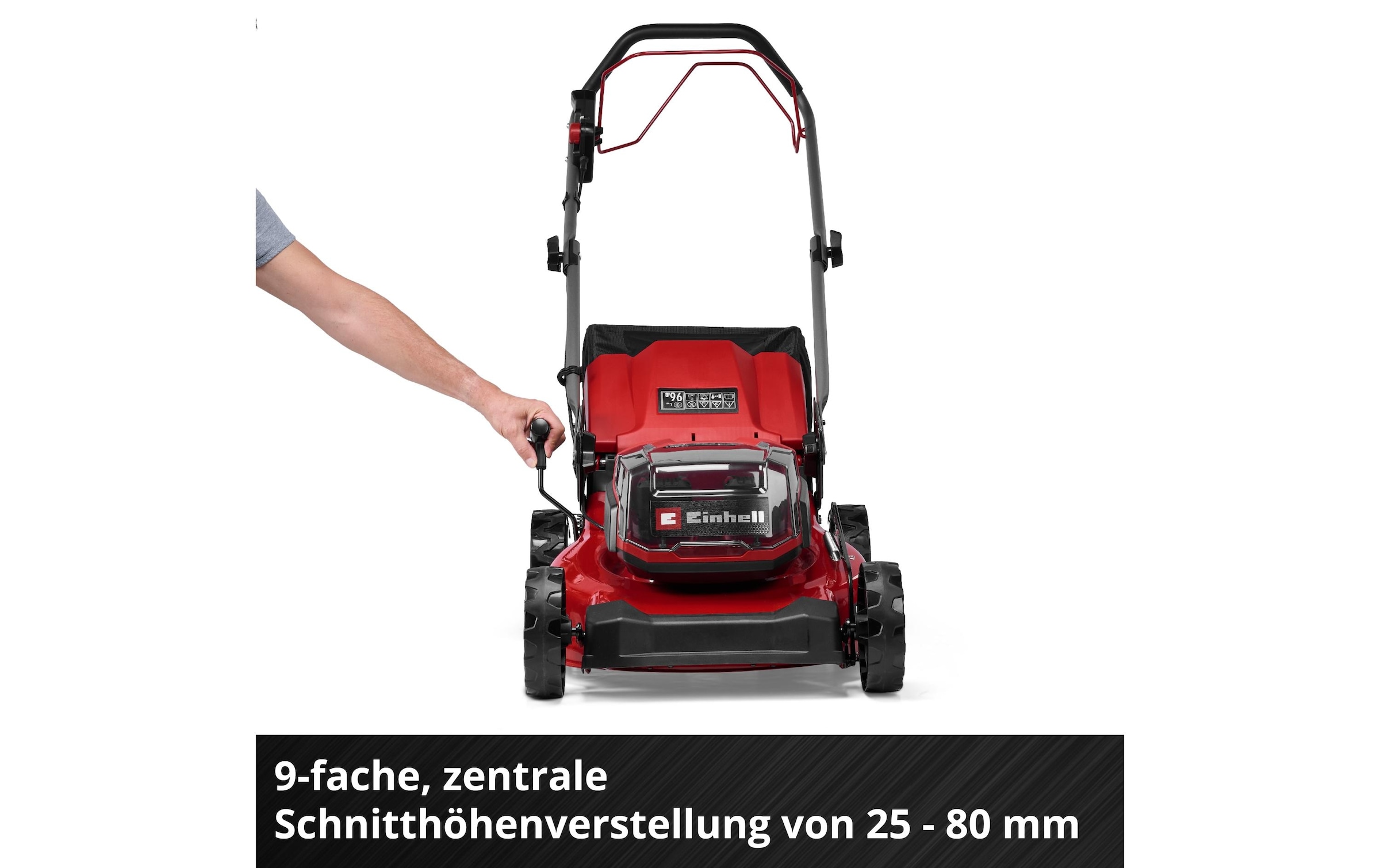 Einhell Akkurasenmäher »GC-CM 36/46 S Li BL (2x4,0Ah)« Inkl. 2x 4,0Ah Akku