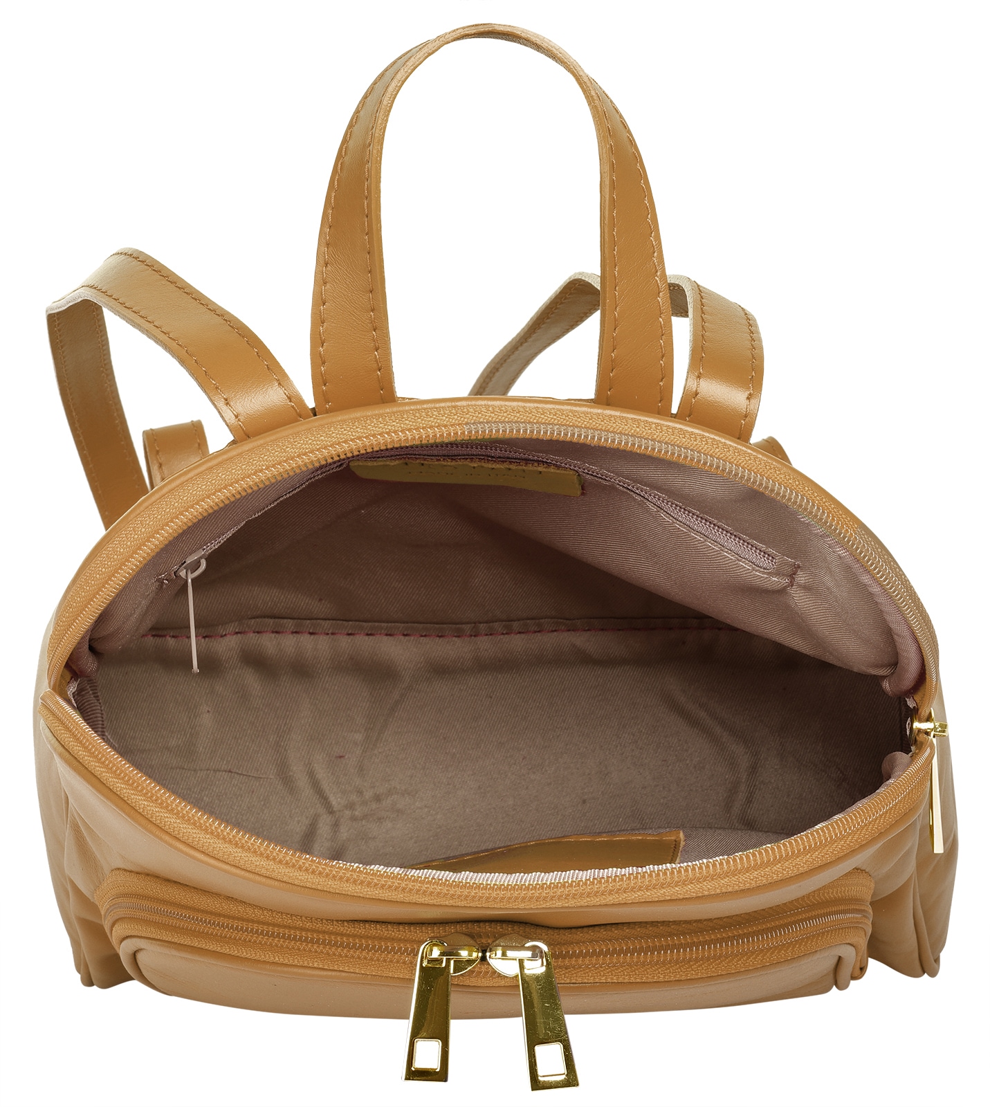 Cluty Cityrucksack, echt Leder, Made in Italy