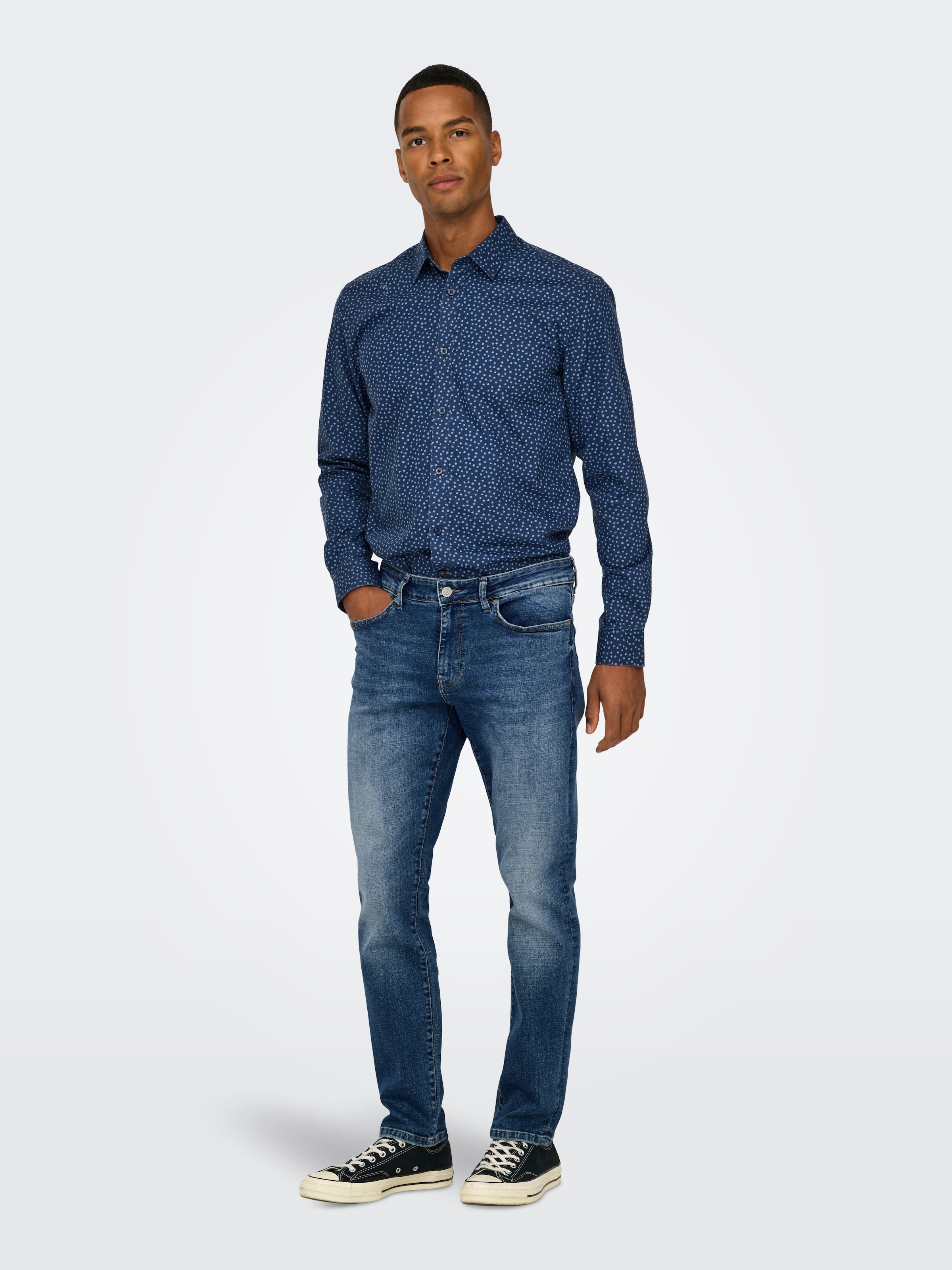Image of ONLY & SONS Regular-fit-Jeans "ONSWEFT REG. DMB TINT 2139 TAI DNM NOOS"