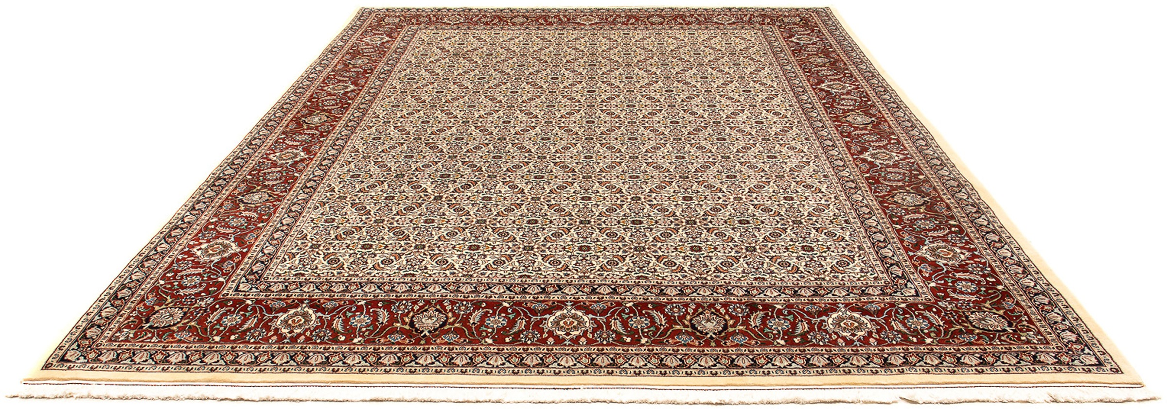 Image of morgenland Orientteppich »Perser - Classic - 342 x 252 cm - beige«, rechteckig, 10 mm Höhe, Wohnzimmer, Handgeknüpft, Einzelstück mit Zertifikat bei Ackermann Versand Schweiz