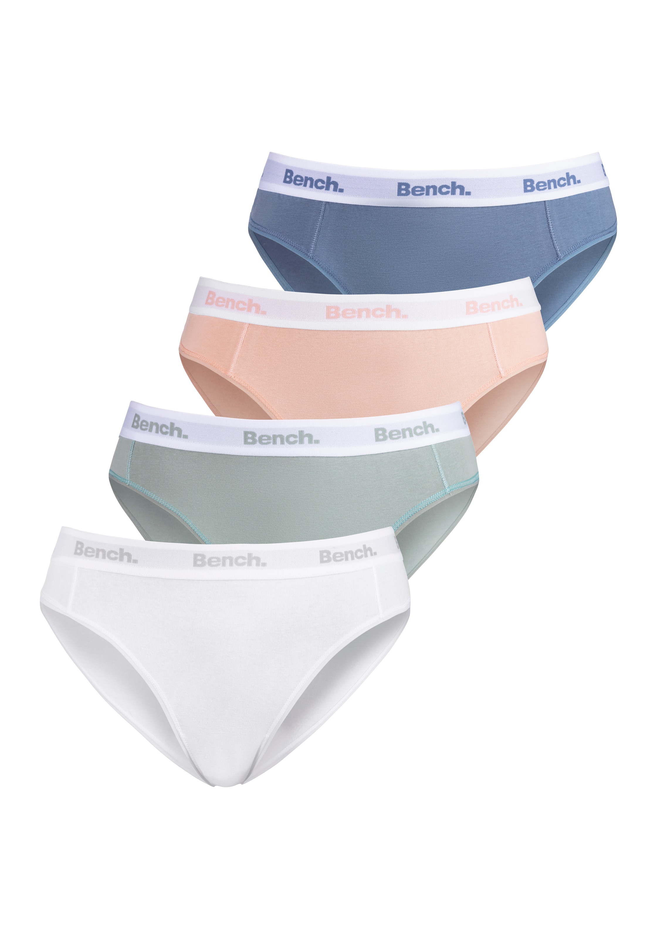 Image of Bench. Bikinislip, (Packung, 4 St., 4er-Pack), mit weichem Logo-Webbündchen bei Ackermann Versand Schweiz