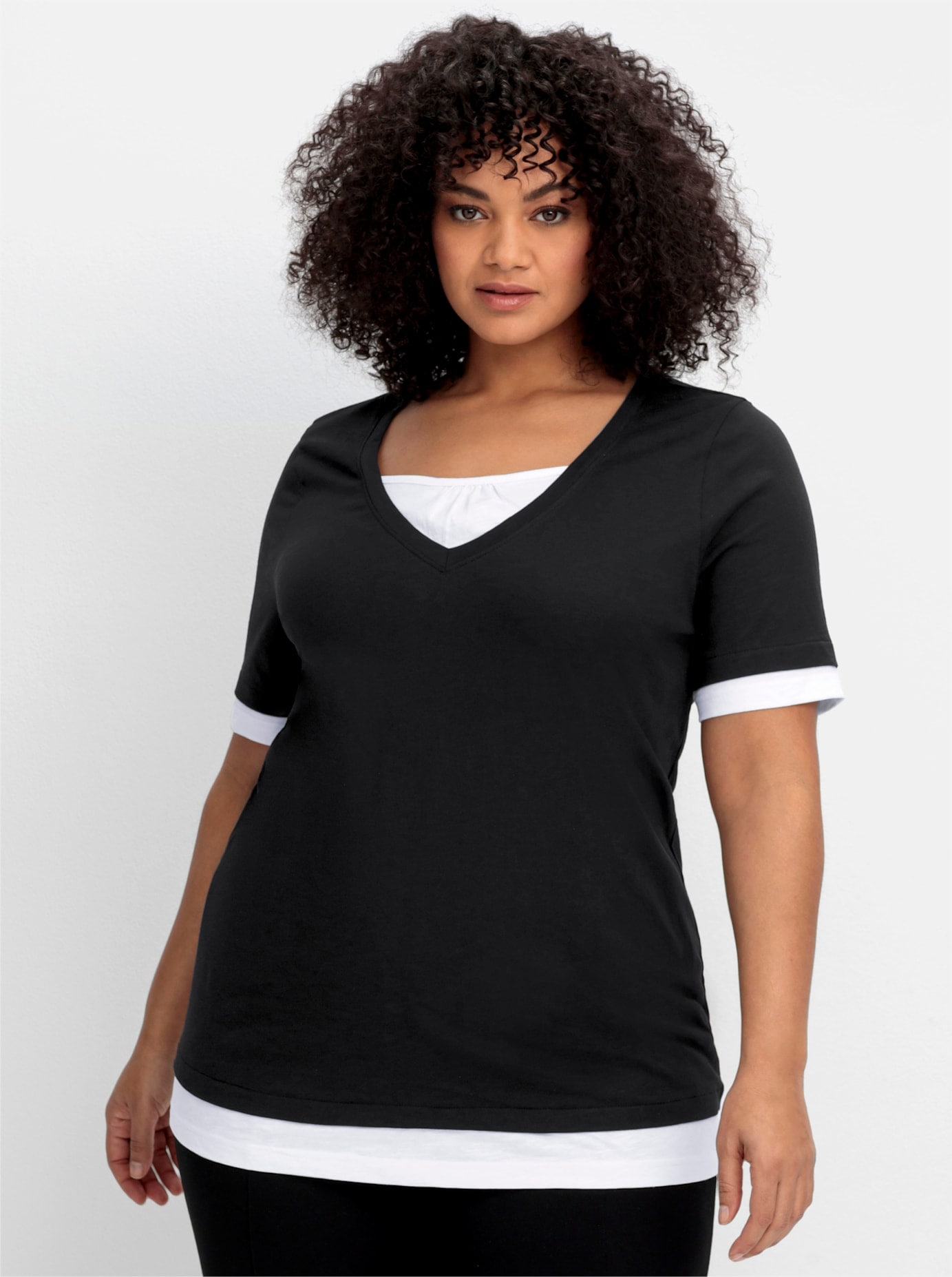 Image of Sheego 2-in-1-Shirt "2-in-1-Shirt" 1 Stk.