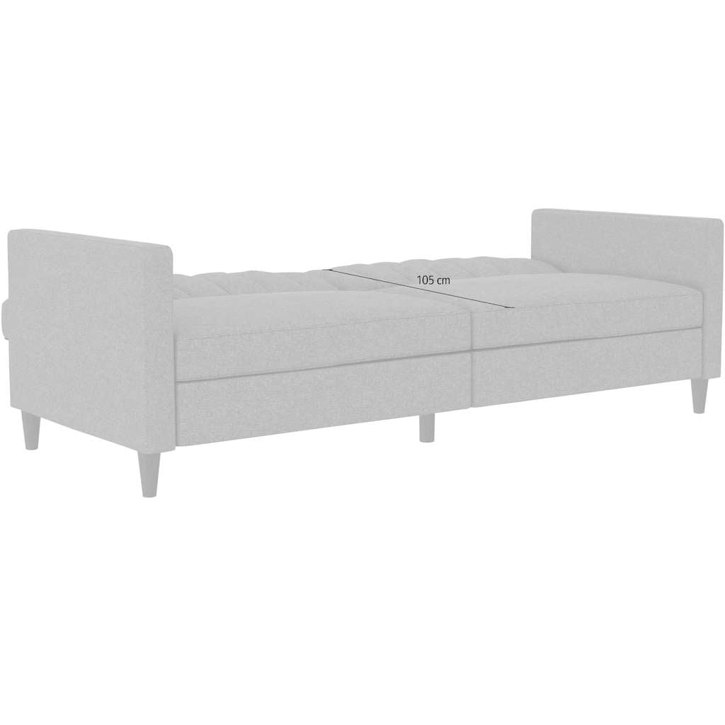 Dorel Home 3-places »Celine« dossier en 2 parties, réglable en 3 positions, hauteur d'assise 43 cm
