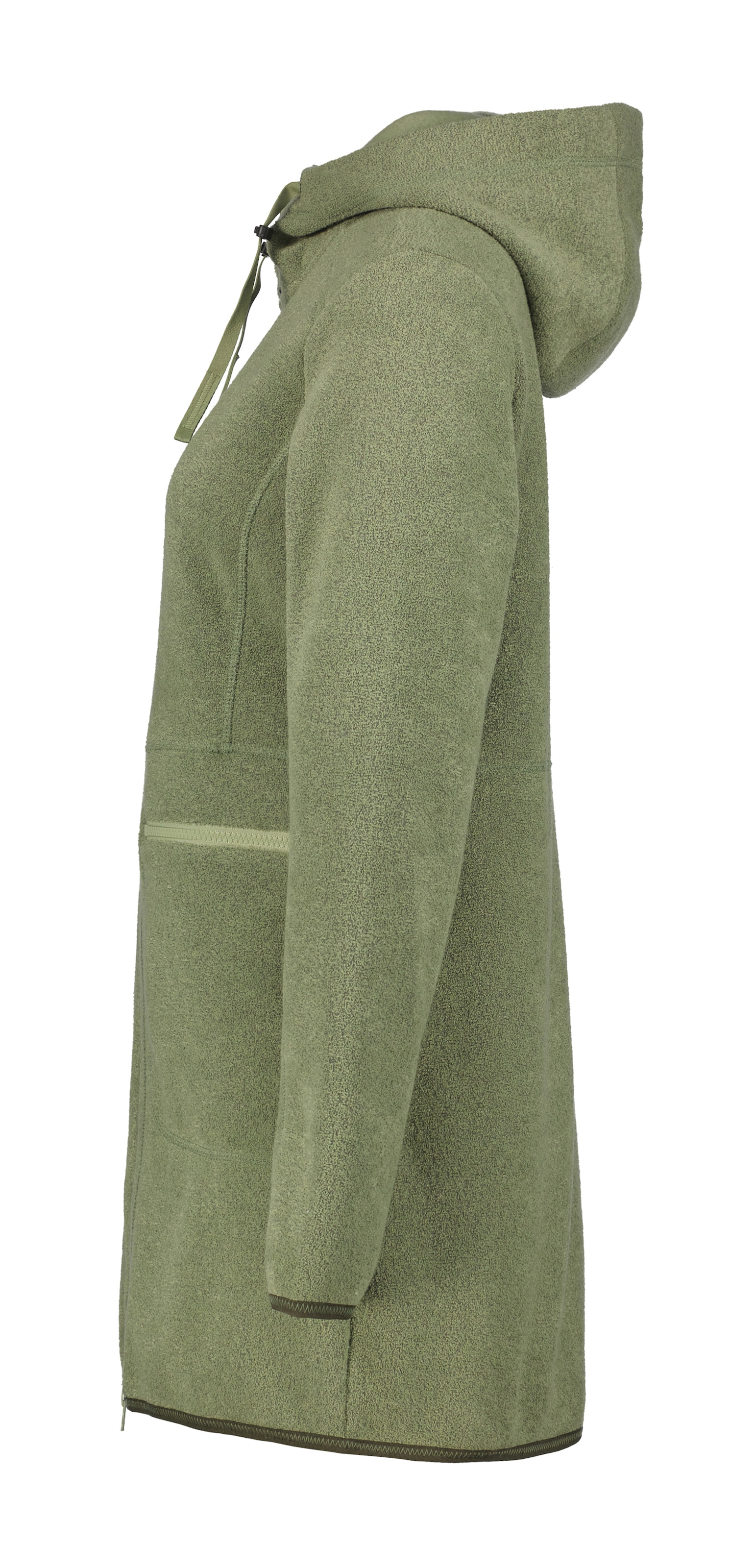 Icepeak Fleecejacke »AMES« sportlicher Stil, mit Kapuze und Kordelzügen