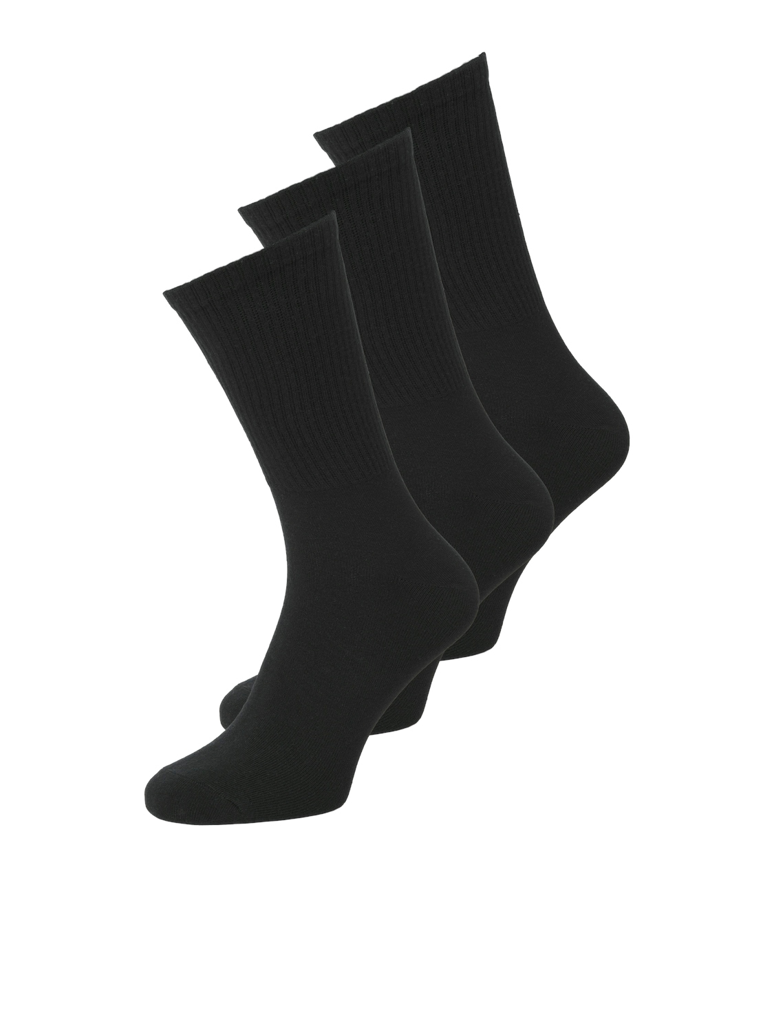 Image of Jack & Jones Freizeitsocken "JACCHARLES – Tennissocken im 3er-Pack mit Stretch-Komfort" Packung, 3 Paar tlg. unifarben, casual