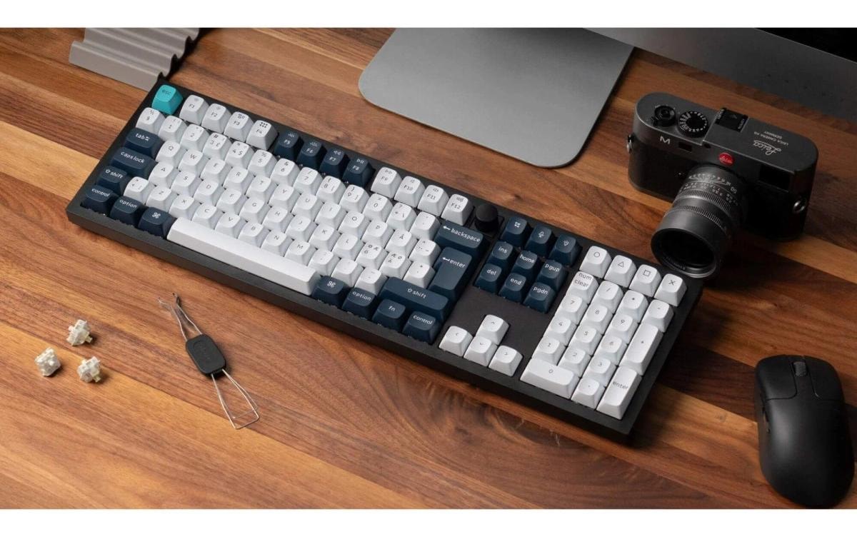   Gaming-Tastatur »Keychron Q6 Max Black QMK Red Switch« (Ziffernblock)