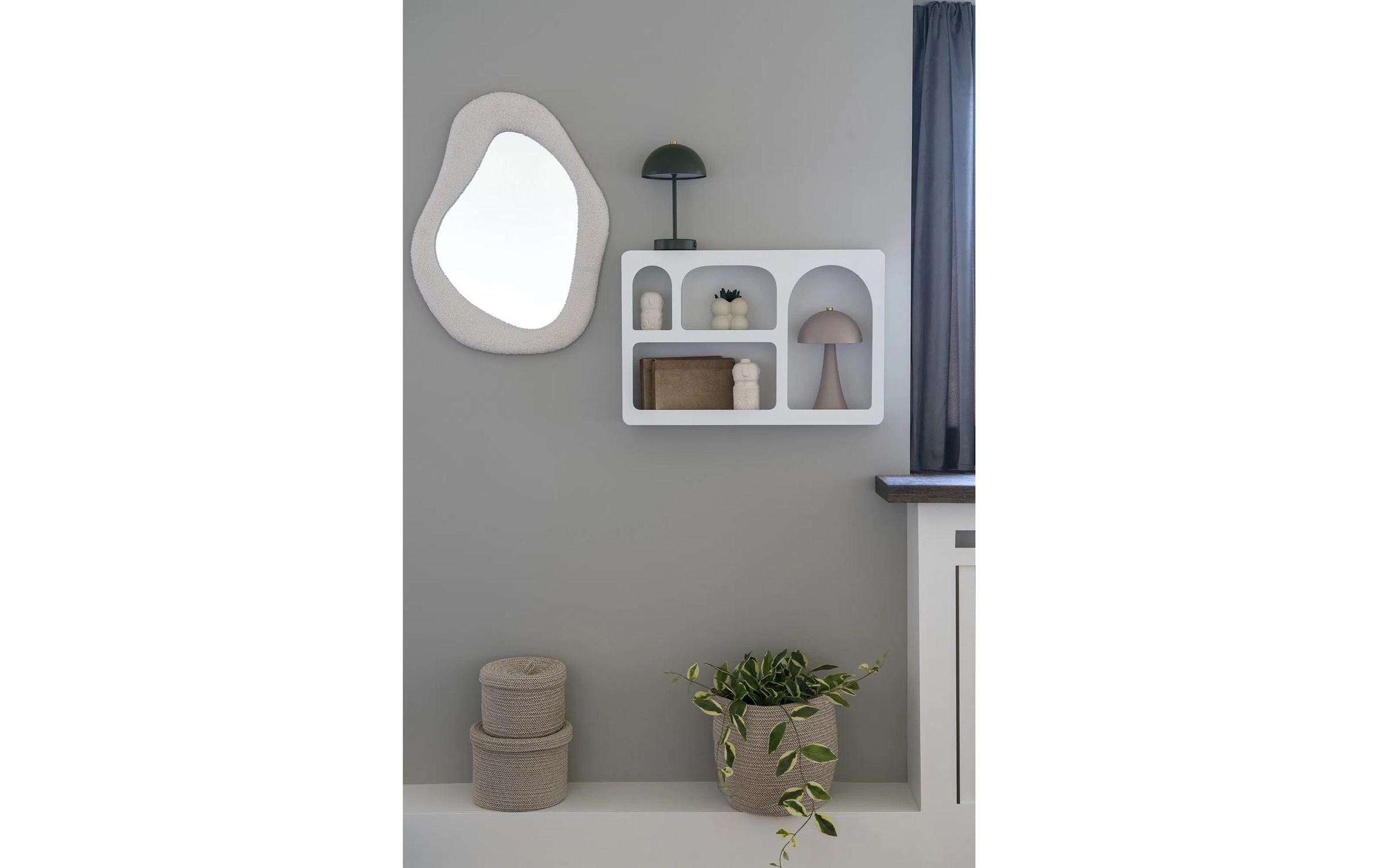 House Nordic Wandregal »Bryne 40 x 13 x 60 cm«
