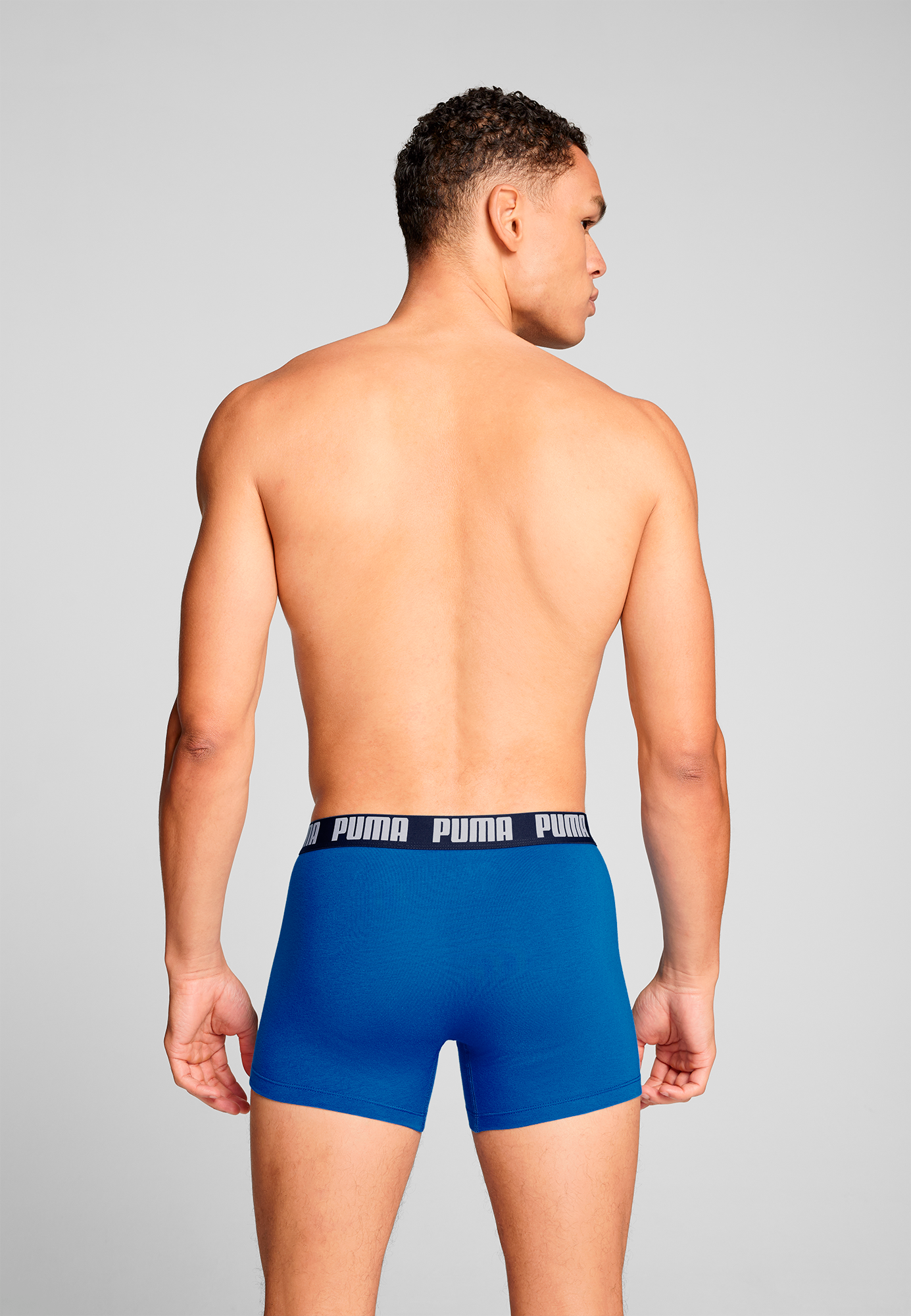 PUMA Boxers »PUMA MEN EVERYDAY BASIC BOXERS 2P« Packung, 2er Pack,  mit Puma Webbund