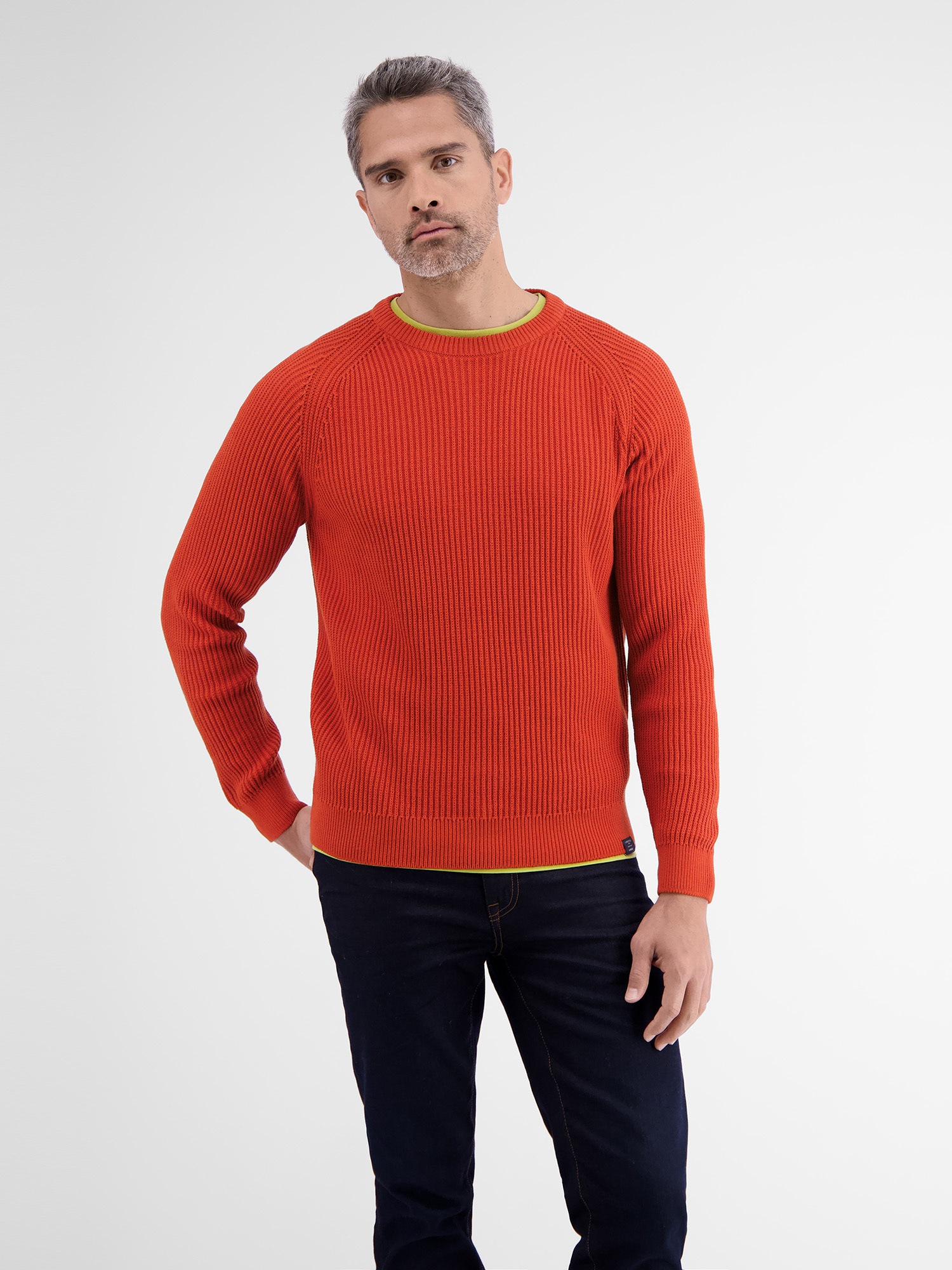 LERROS Strickpullover »Strickpullover, Fishermanstyle«