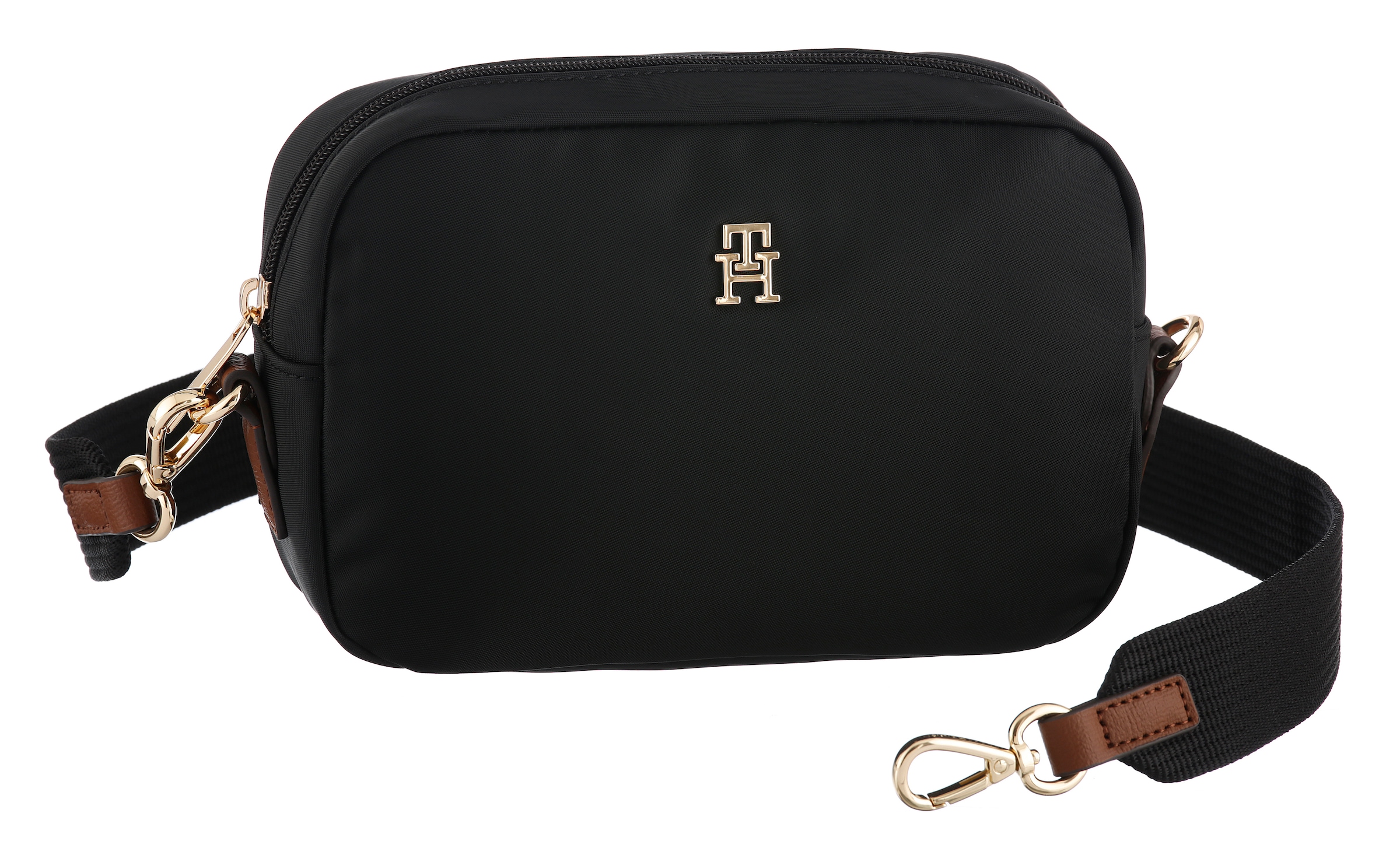 Image of Tommy Hilfiger Mini Bag "POPETTE CAMERA BAG", Damen Umhängetasche, Schultertasche mit TH-Schmuckelement