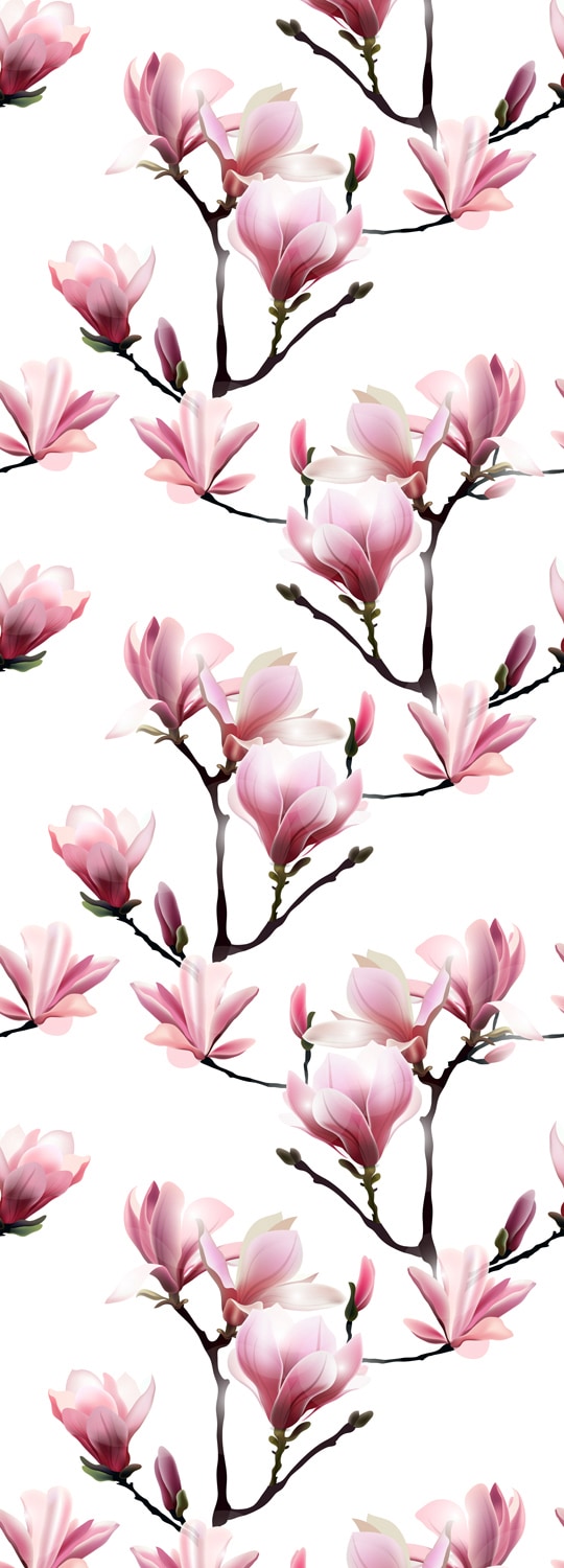 Image of queence Vinyltapete "Aviles" Motiv bedruckt botanisch floral gemustert natürlich glatt 90x250cm, selbstklebend, kinderleichte Anbringung, Sticker