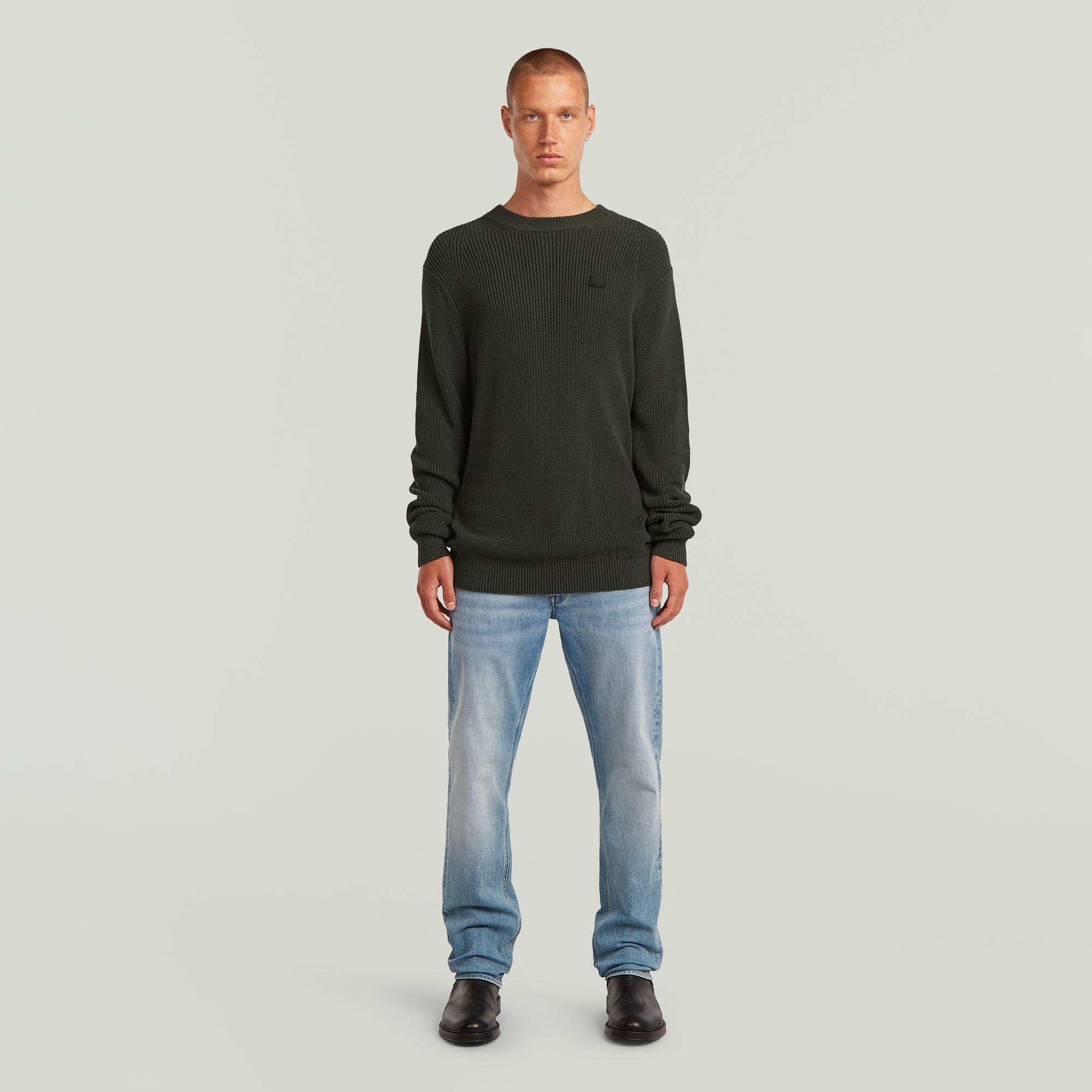 G-STAR Strickpullover , mit Rundhals
